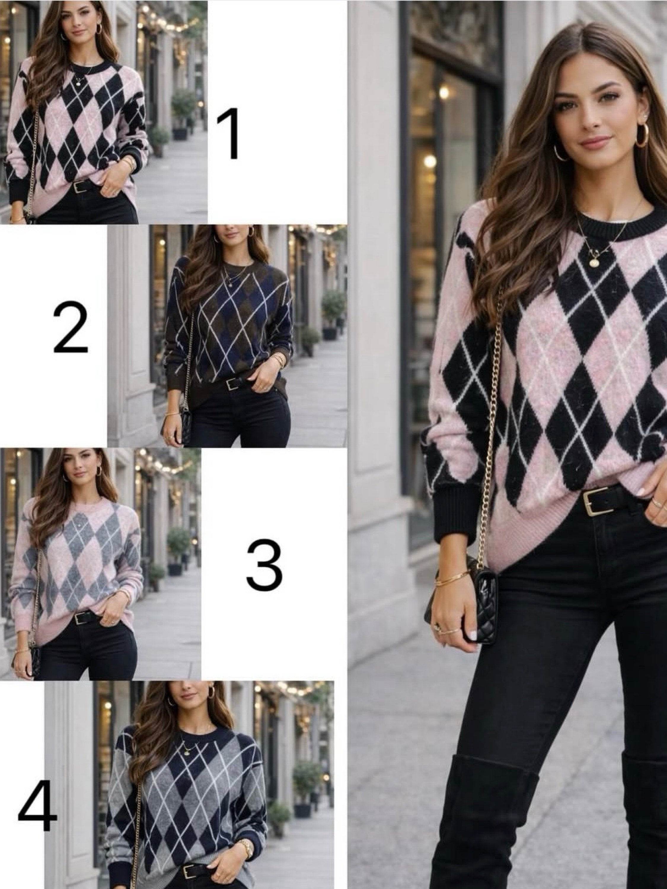 Blusa de lã grosso importado 1232