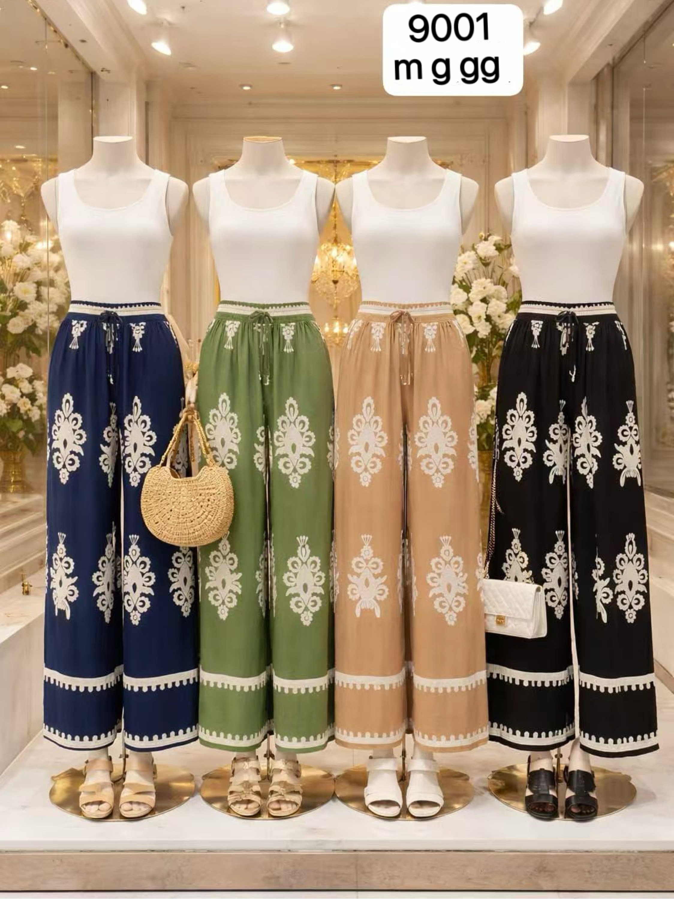 Calça pantalona de Vescolinho importado 9001