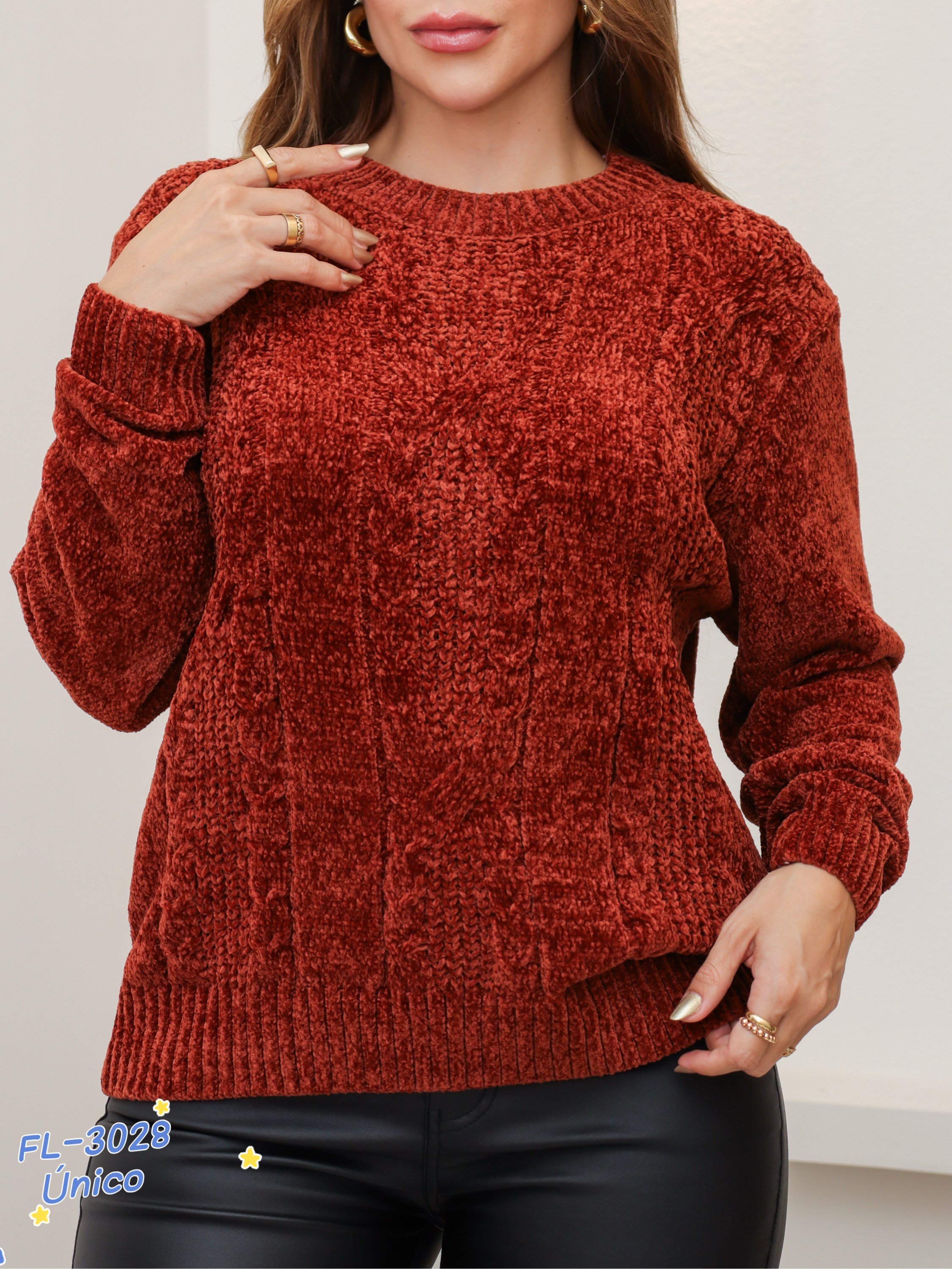 Blusa de mousse importado 3028