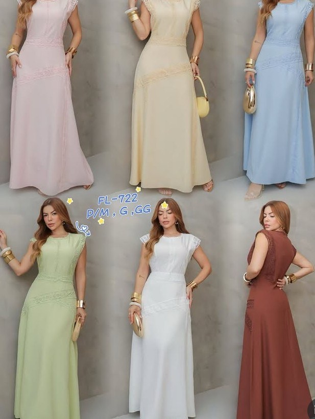 Vestido longo 722