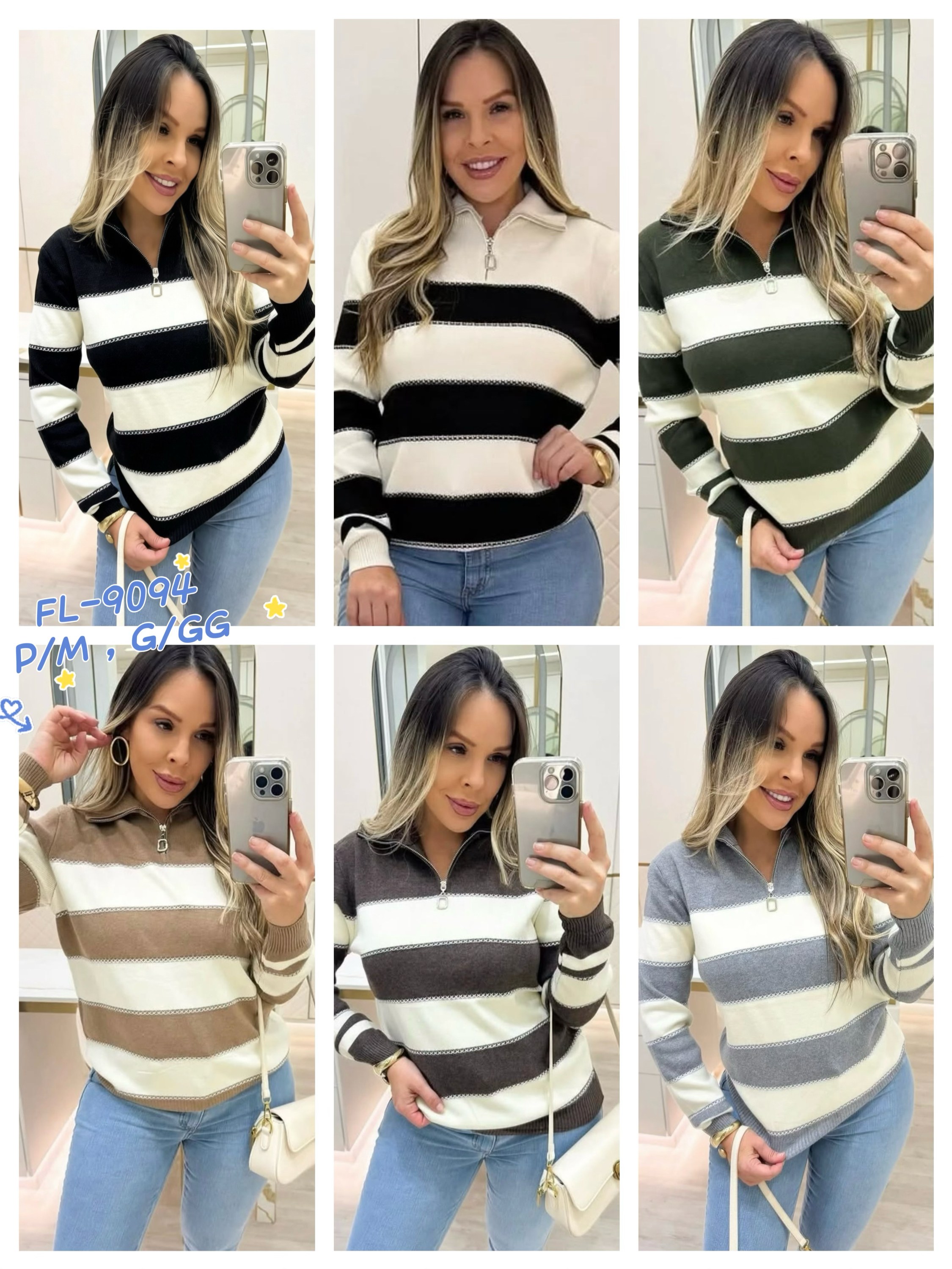 Blusa de Modal Grosso importado 9094