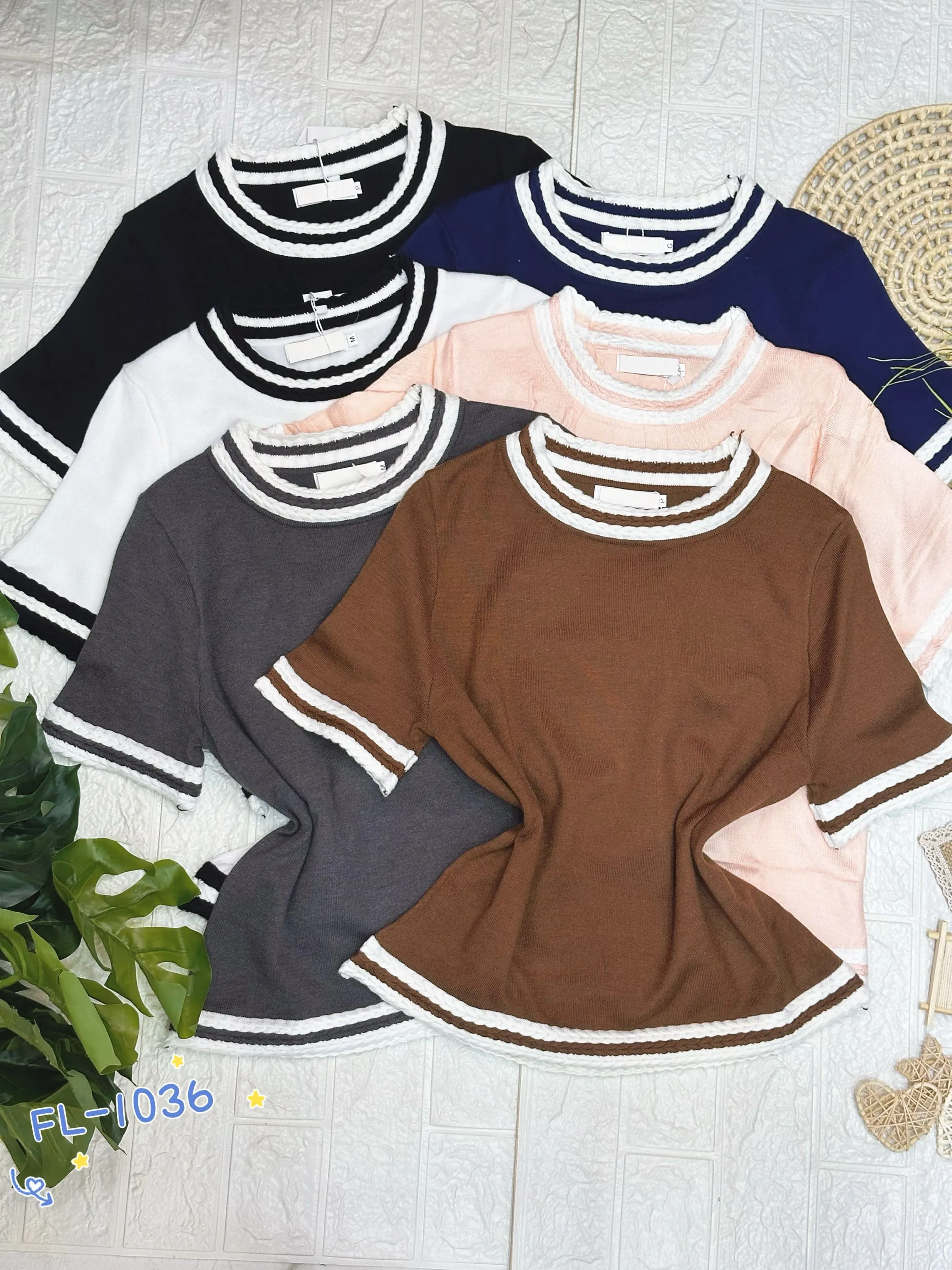 Blusa modal bem mácio importado Flora 1036