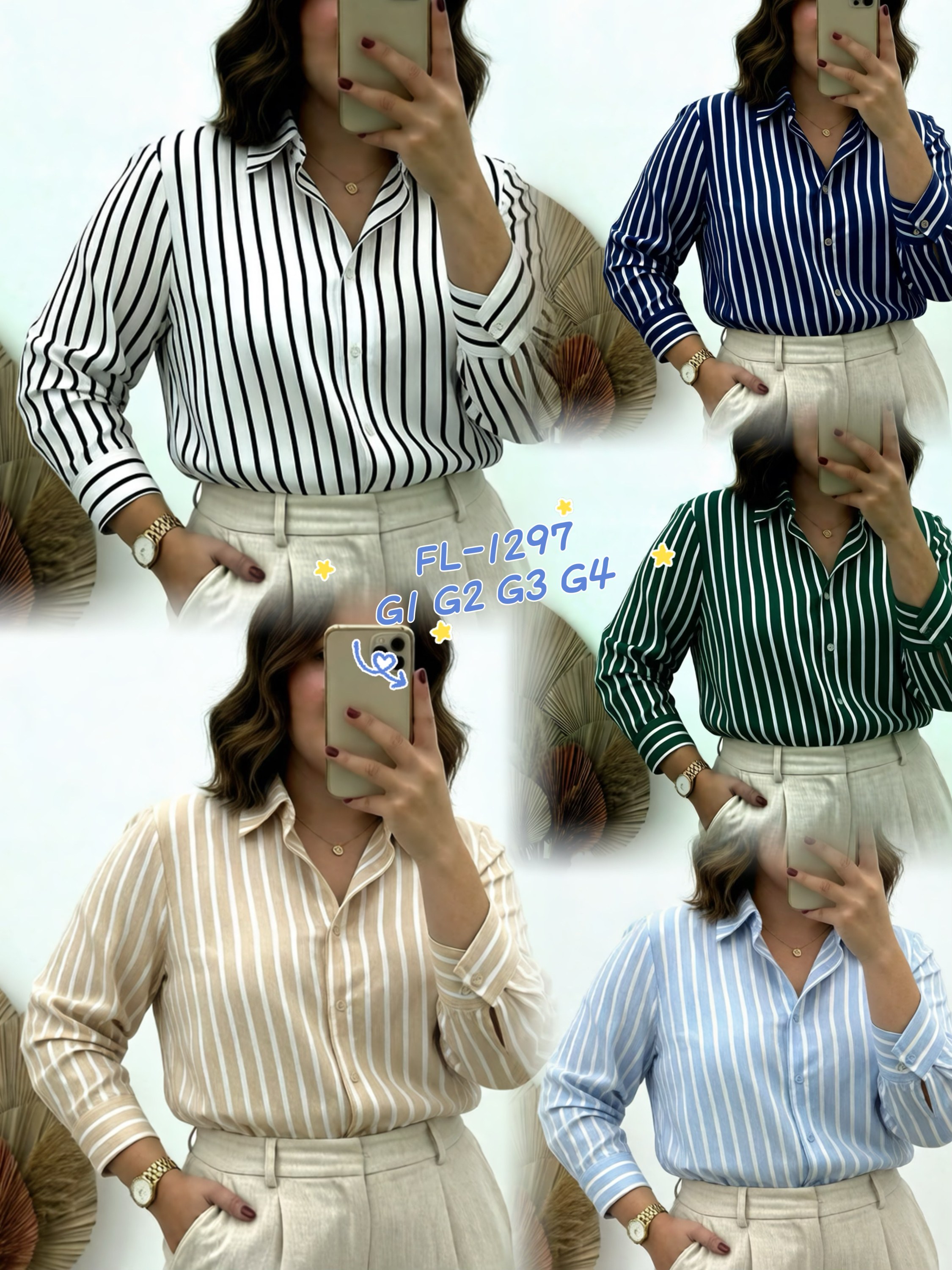 Blusa plus Size camisa de linho importado 1297