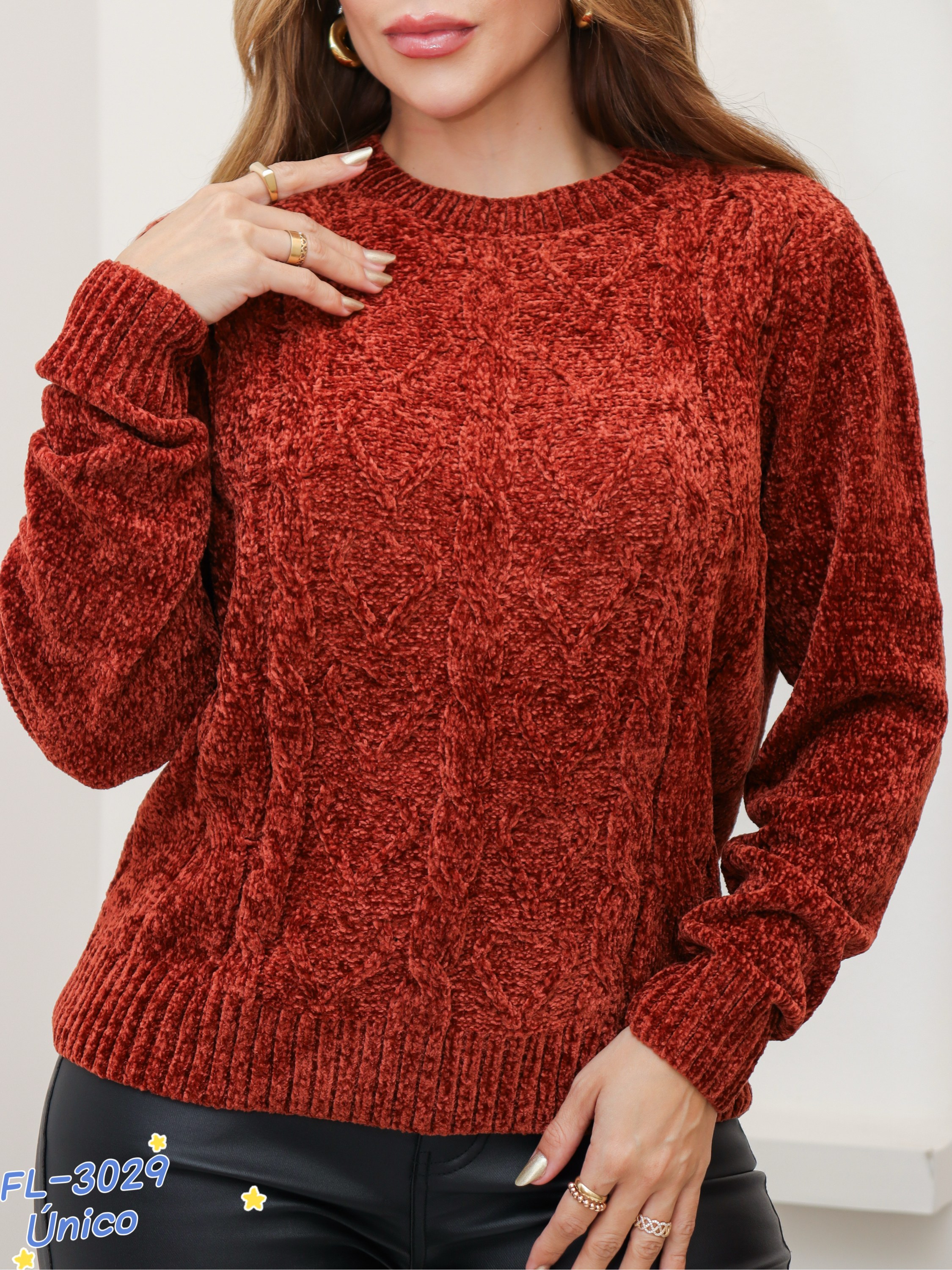 Blusa de mousse importado 3029