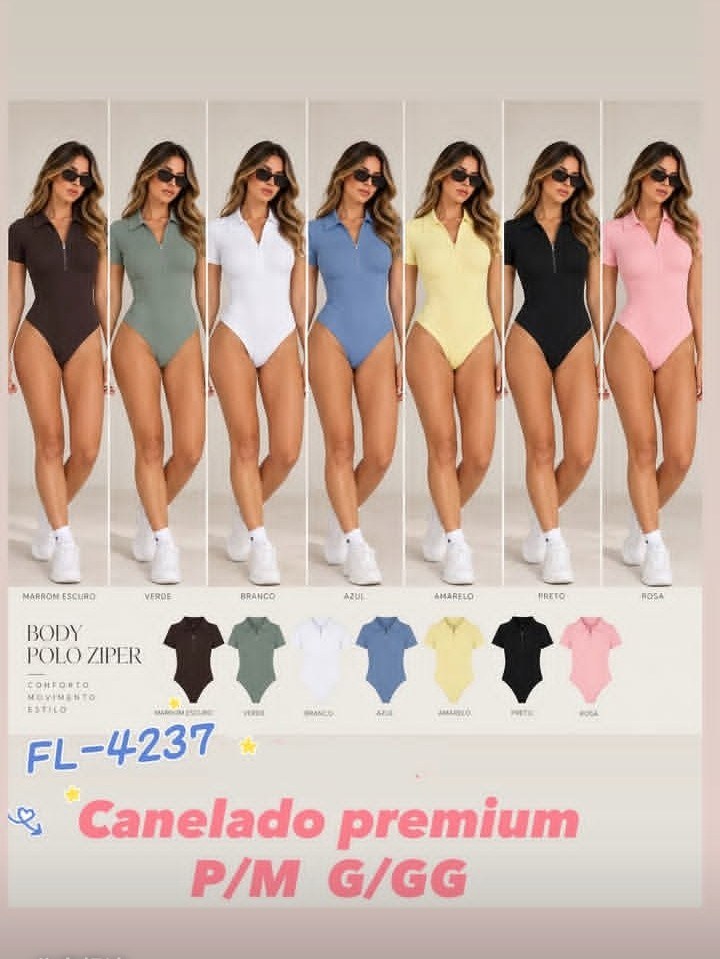 Body canelado 4237