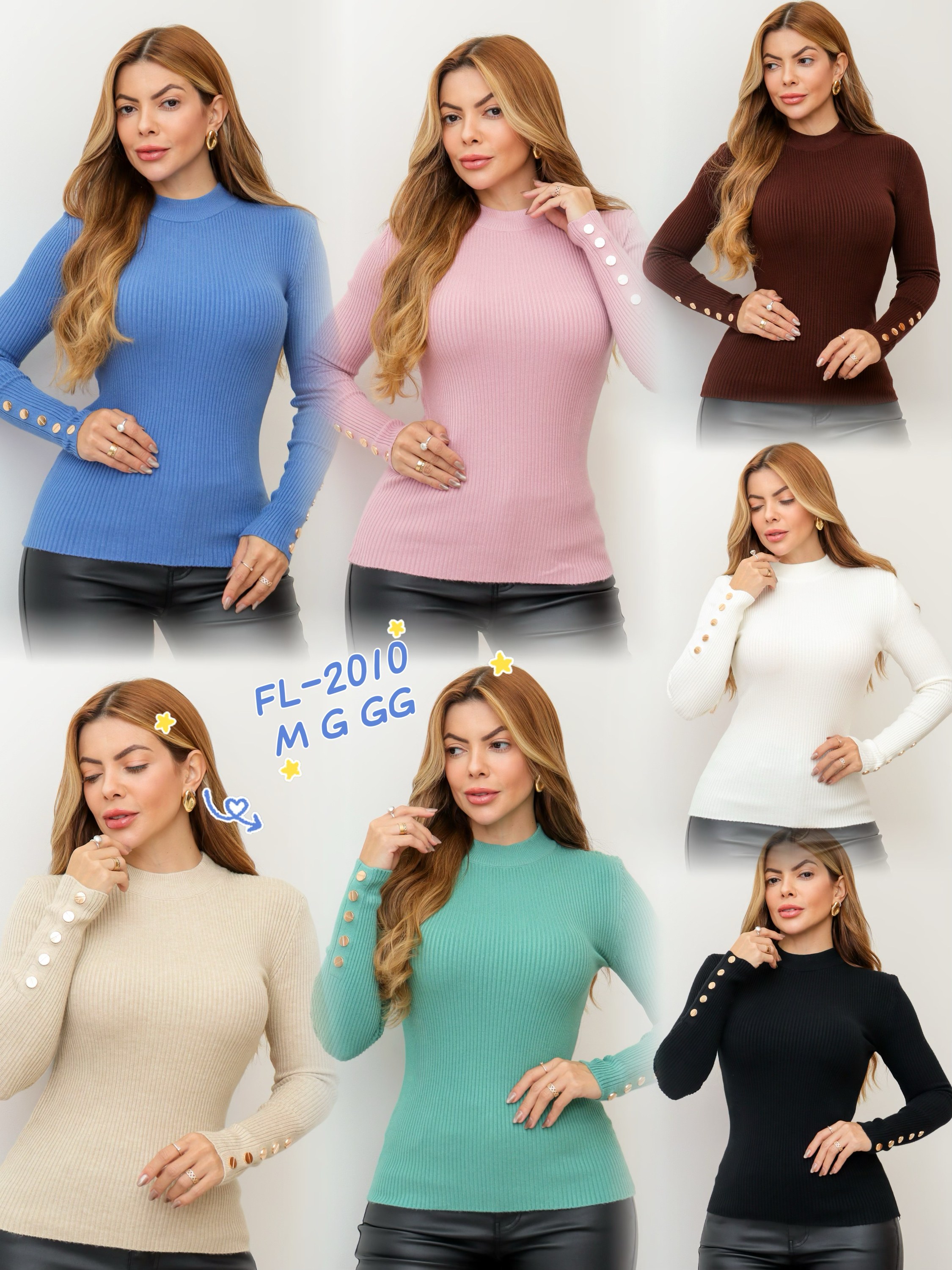 Blusa suéter modal de lãzinha importado 2010