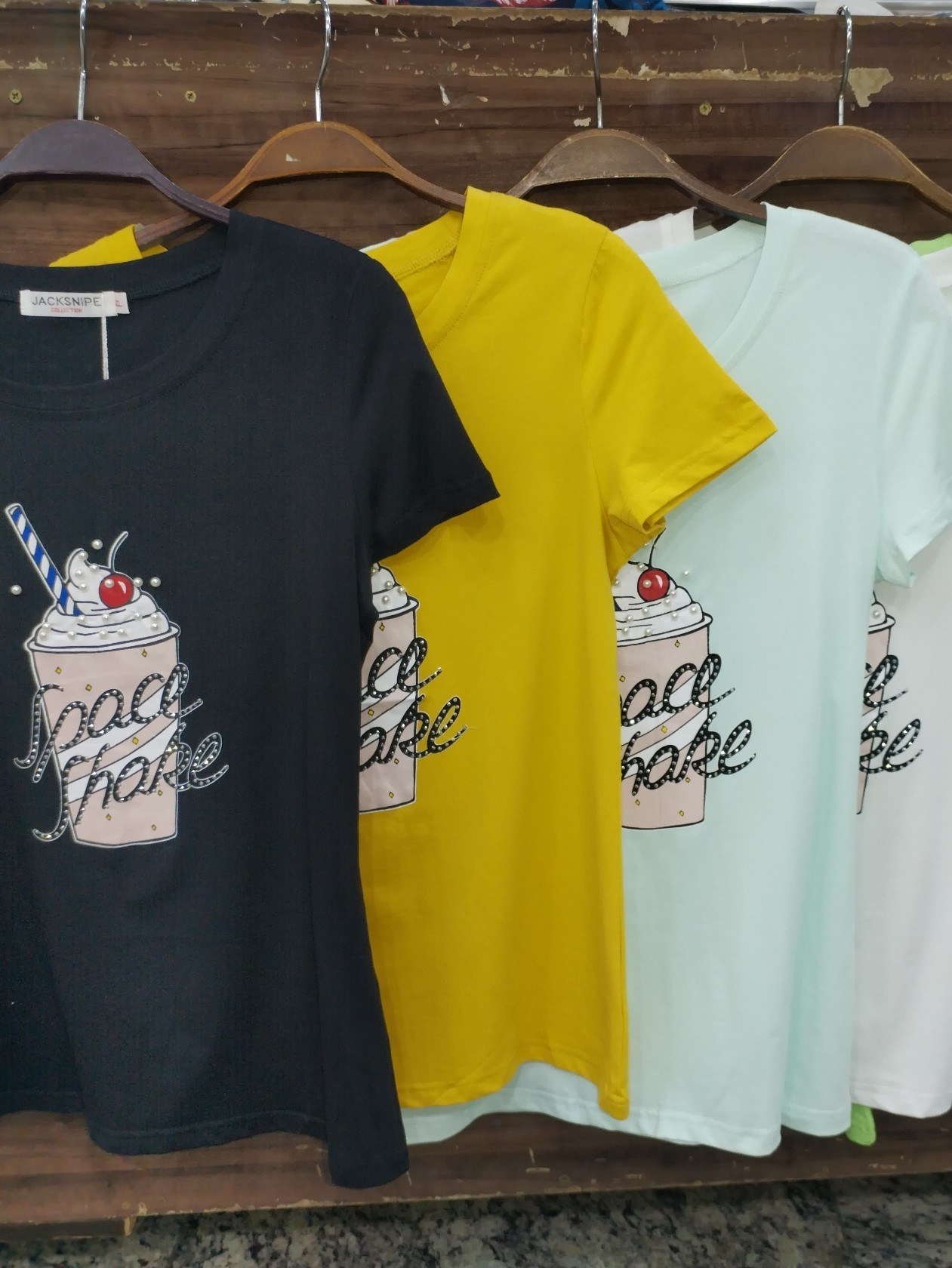 Blusa T-shirt de algodão 2026