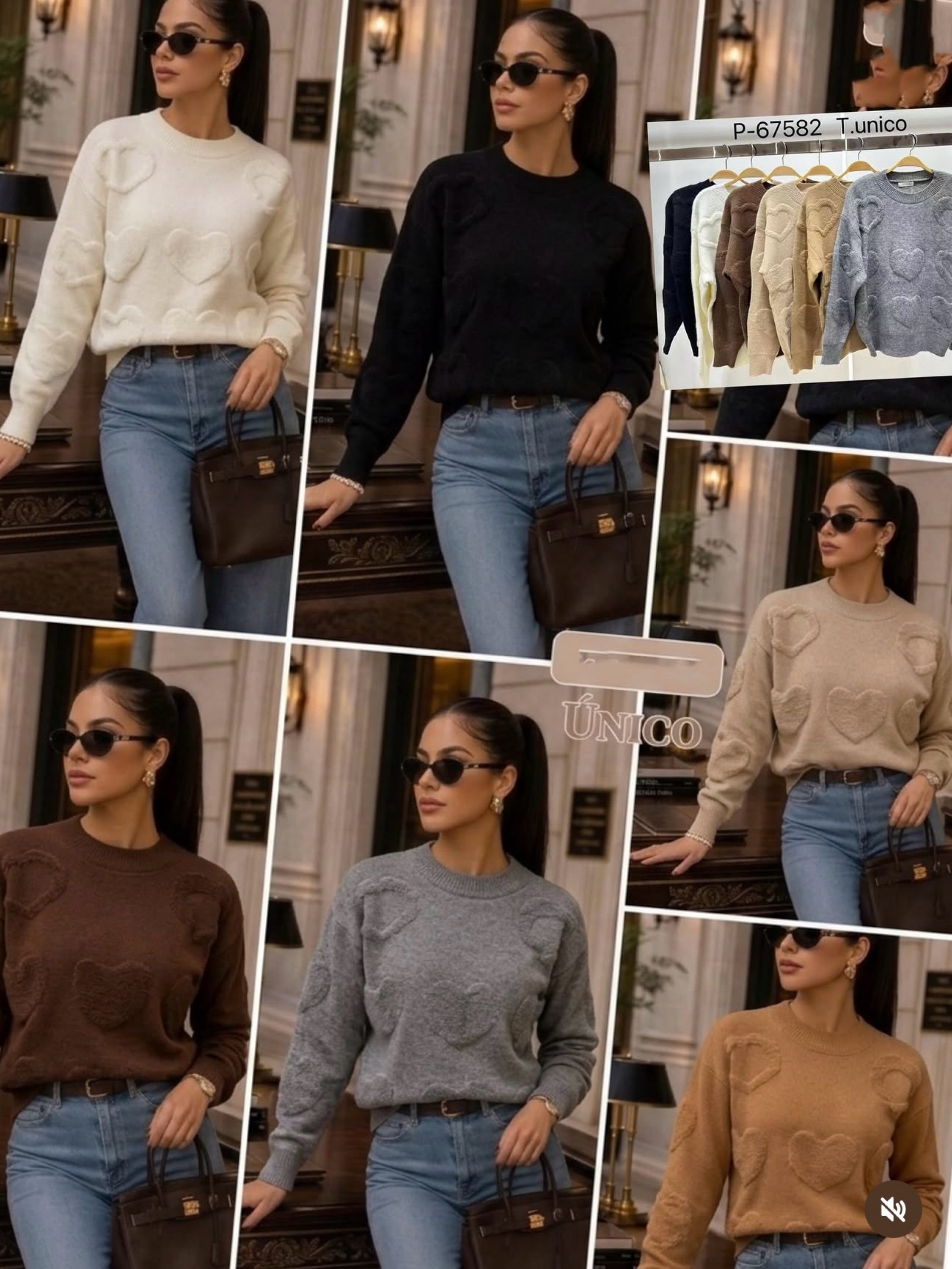 Blusa de modal grosso com bordado importado 67582