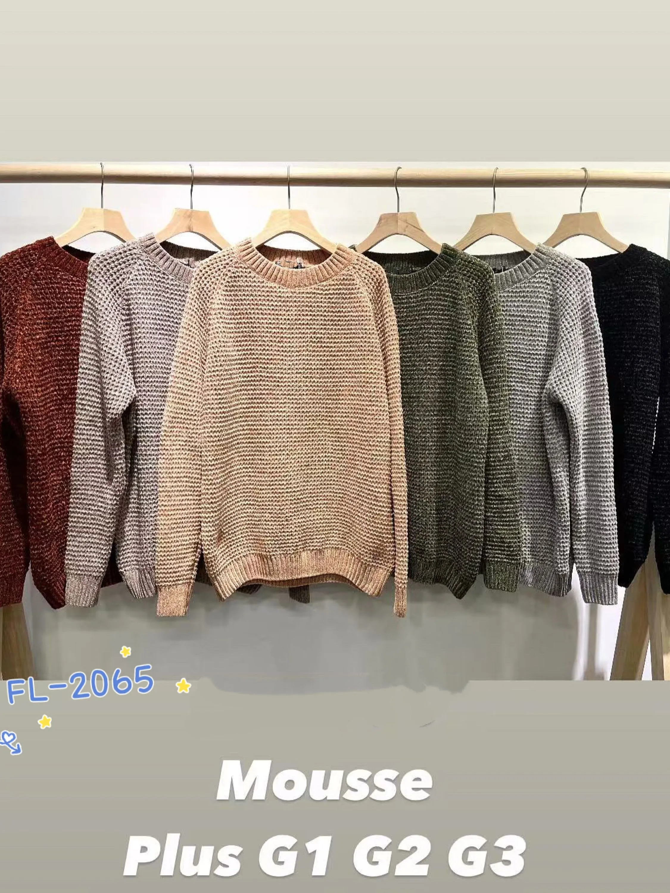 Blusa plus size mouse chenille importado Flora 2065