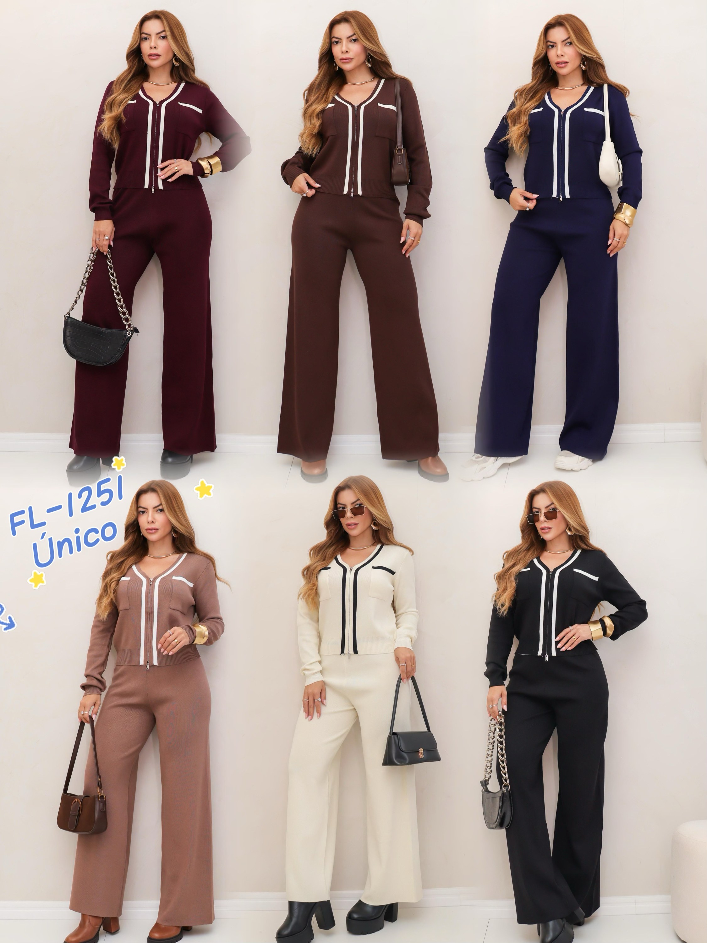 Conjunto de modal grosso importado 1251