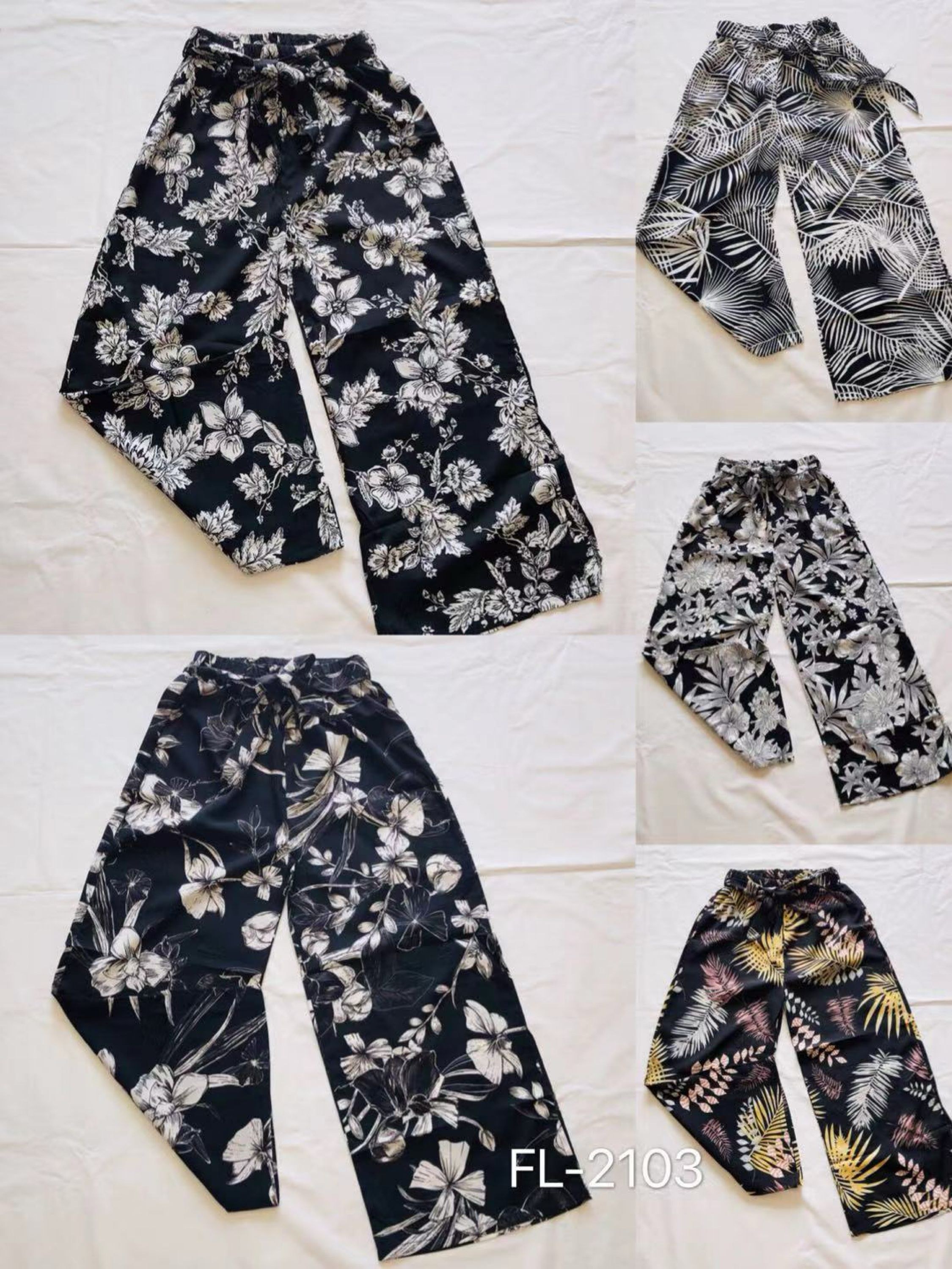 Calça Pantacourt estampado promoção importado 2103