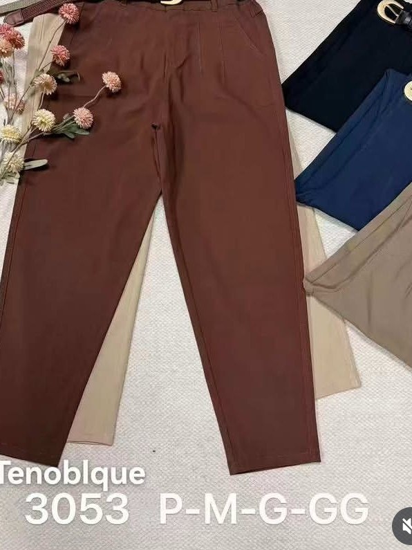 Calça de sarja tenobloque com elastano 3053