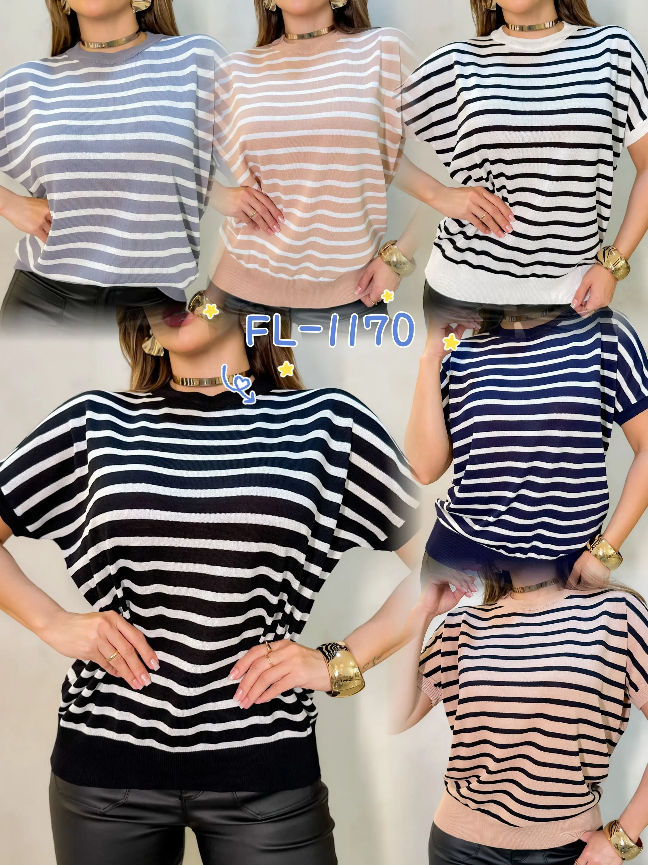 Blusa modal fresquinho importado Flora 1170