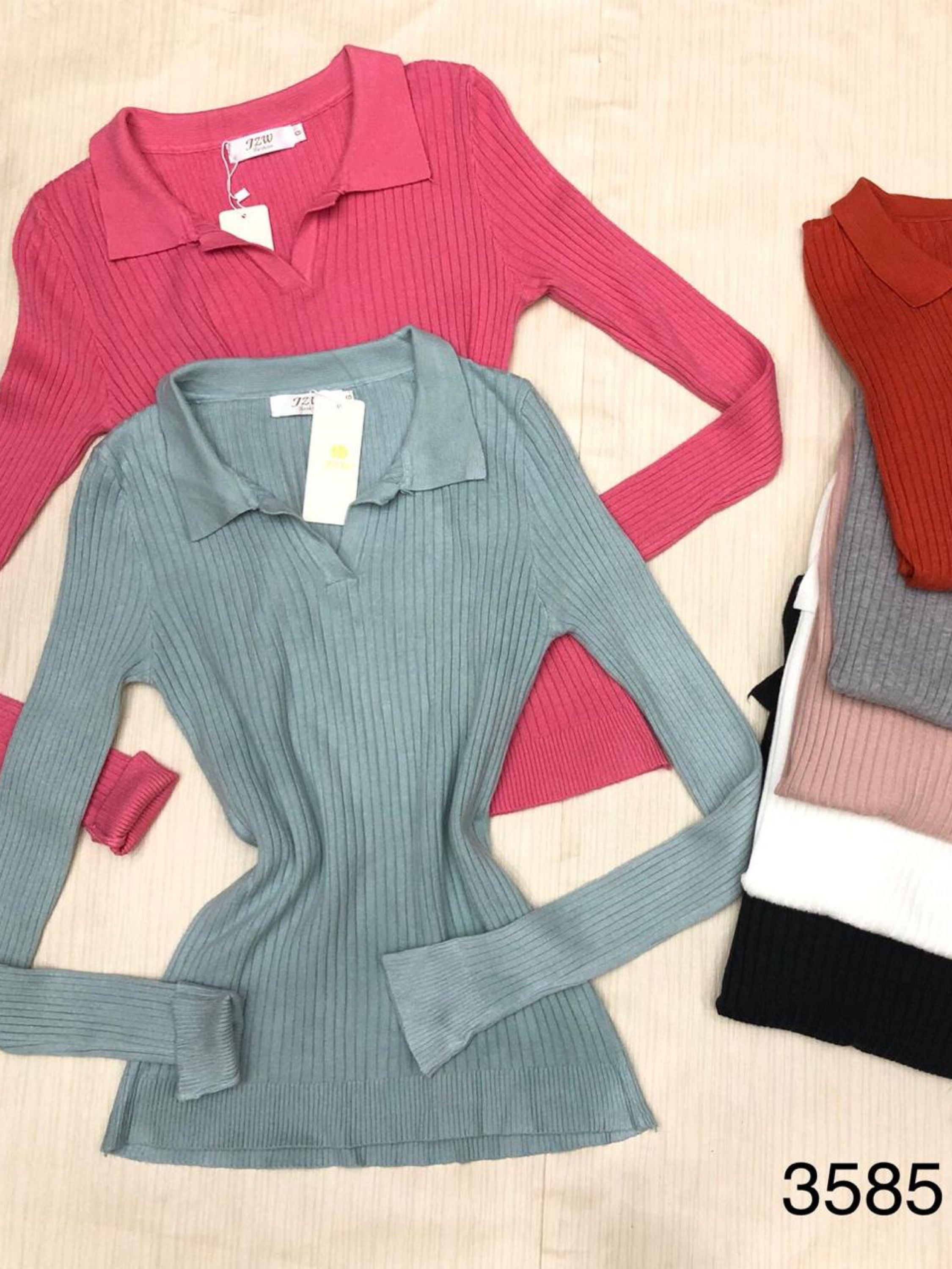 Blusa modal de lã importado Flora 3585