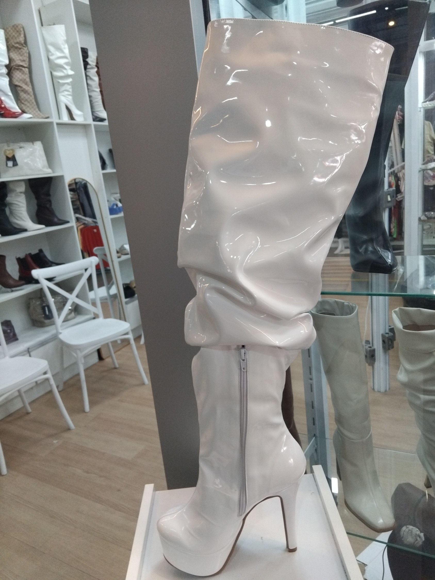 Bota Over Salto Fino