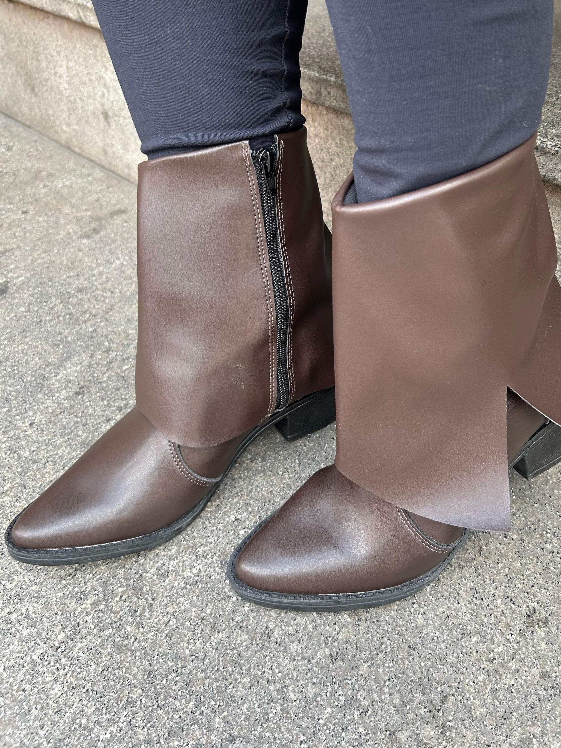 Bota Cano Curto Capa Luísa 352