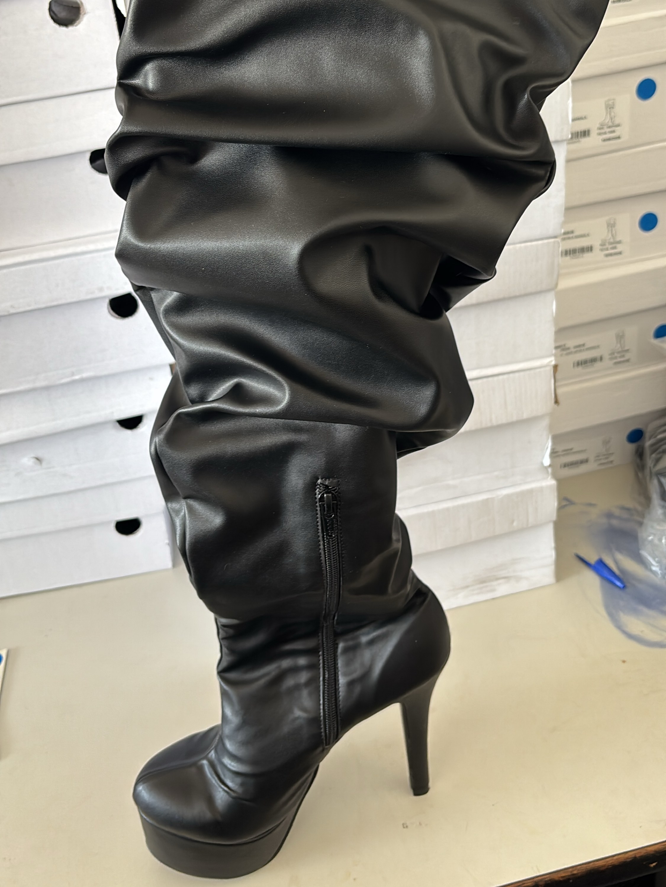 Bota Over Salto Fino