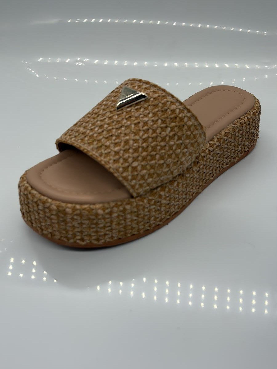 Chinelo Papete Slide Joia Priscila 256