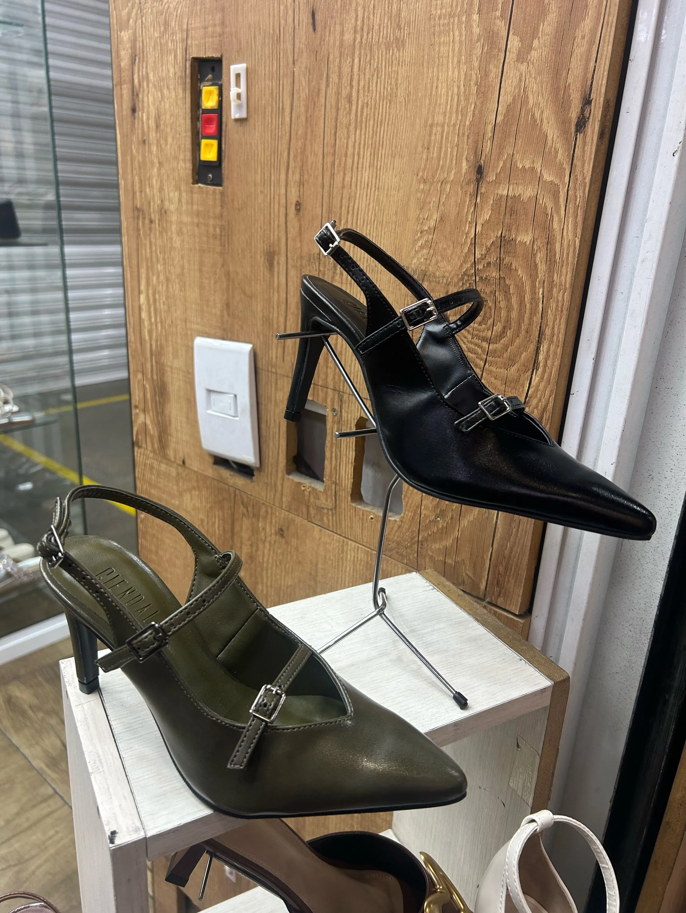 Scarpin Bico Fino Salto Fino Napa 498116