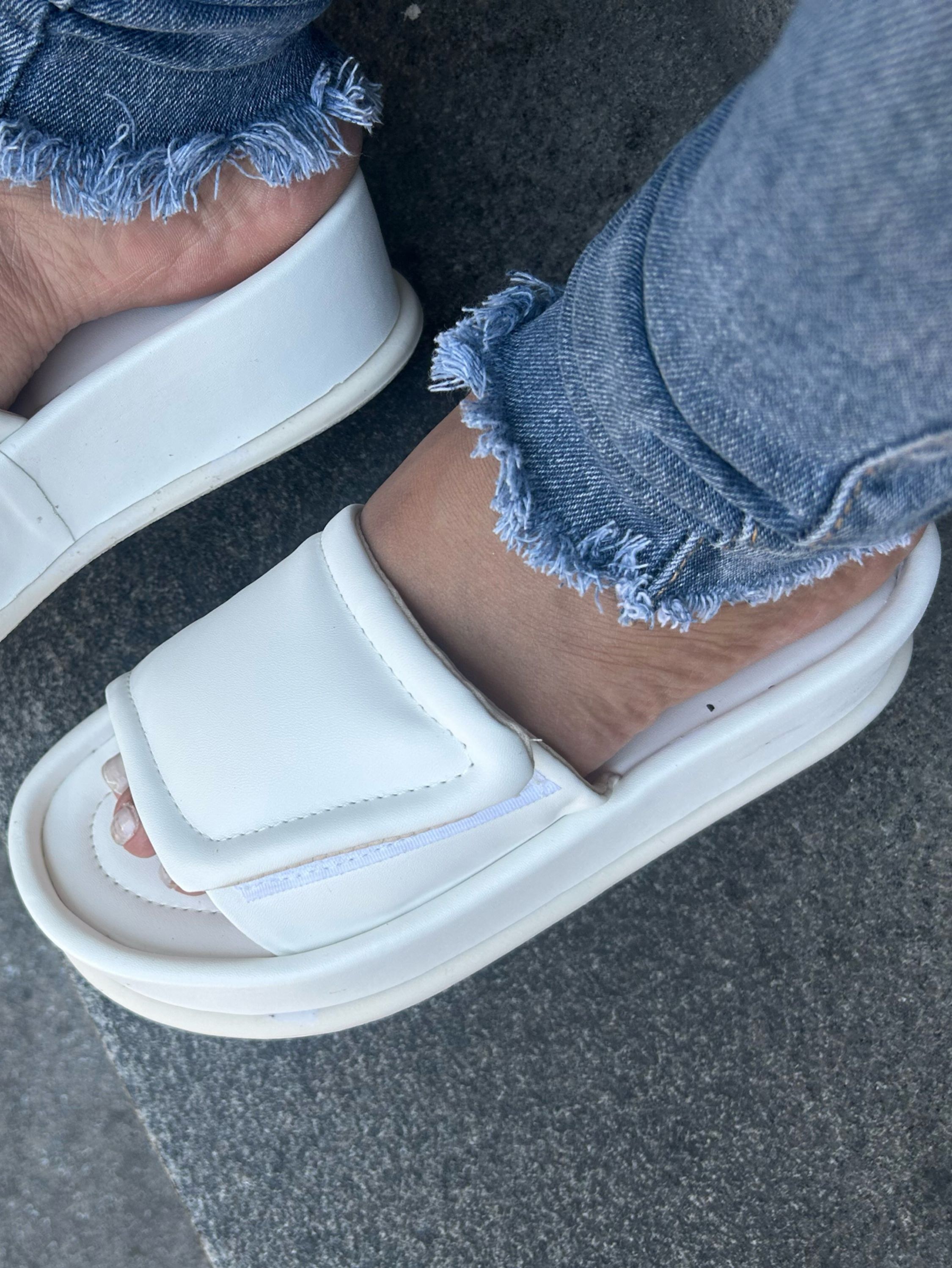 Chinelo Slide Flat Velcro 0460