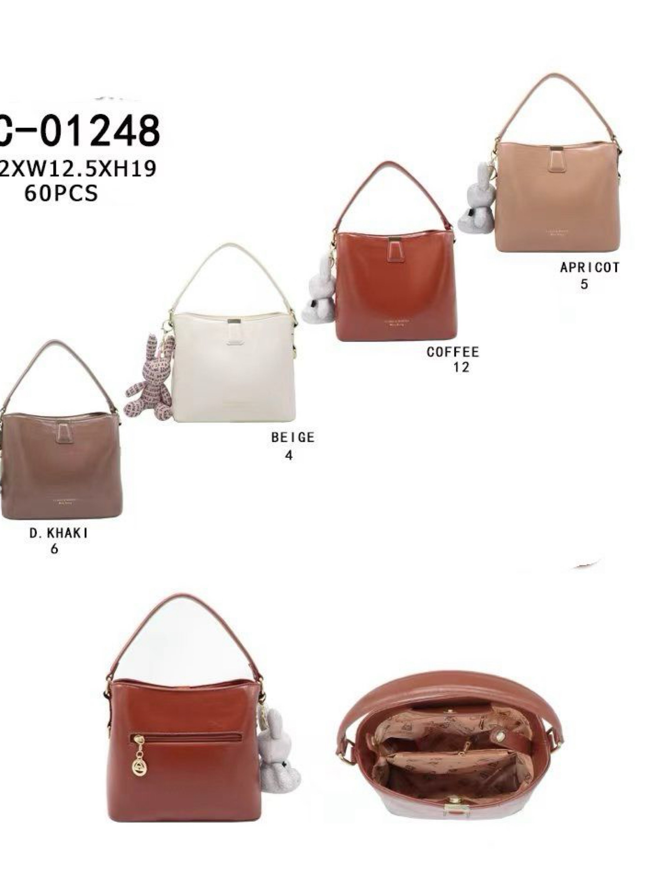 Bolsa traversal com chaveiro chiqui#01248