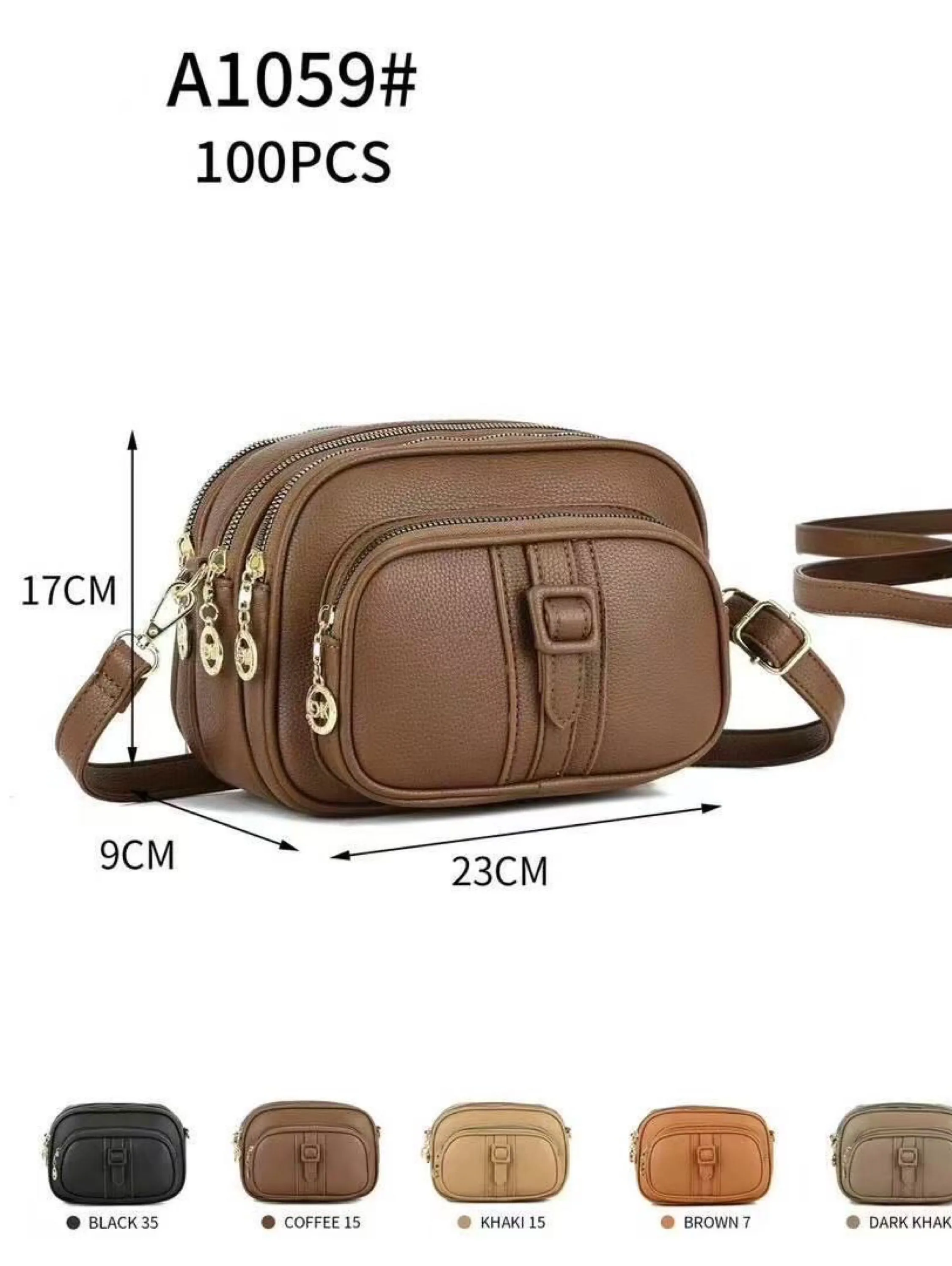 Bolsa feminina transversal