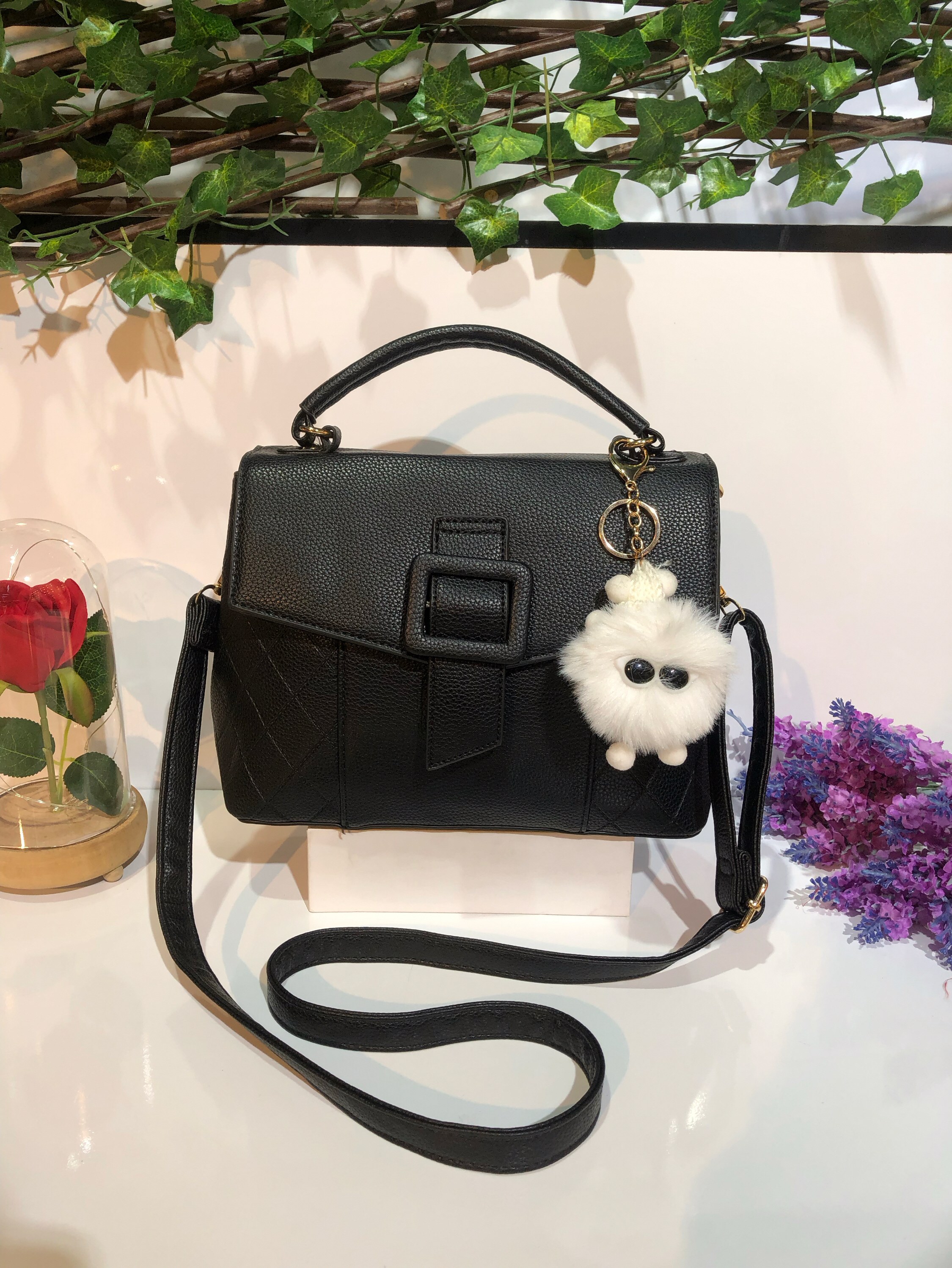 Bolsa transversal com bombom #wcyc-212