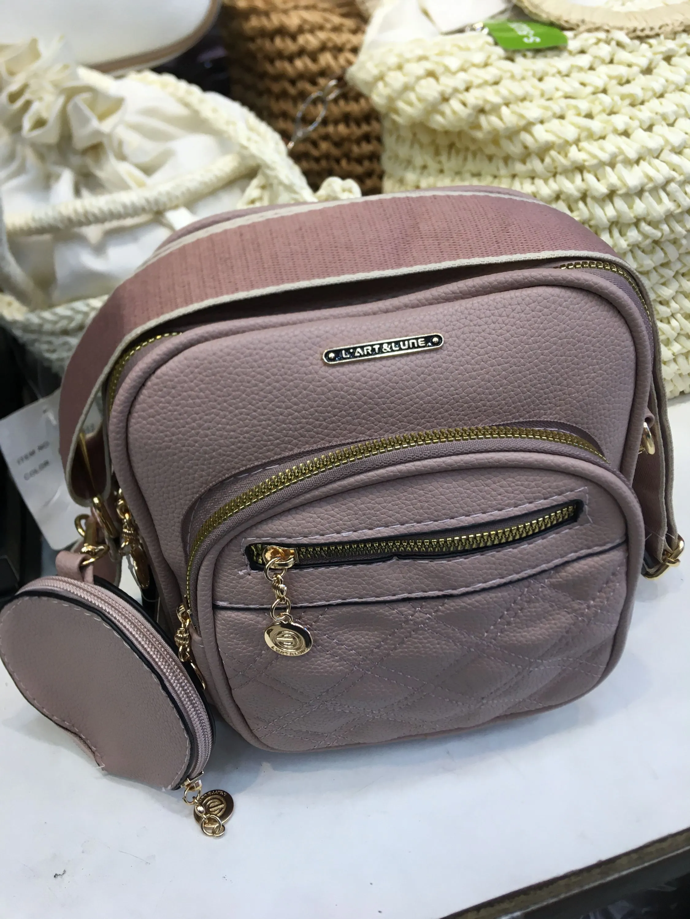 Bolsa transversal feminina