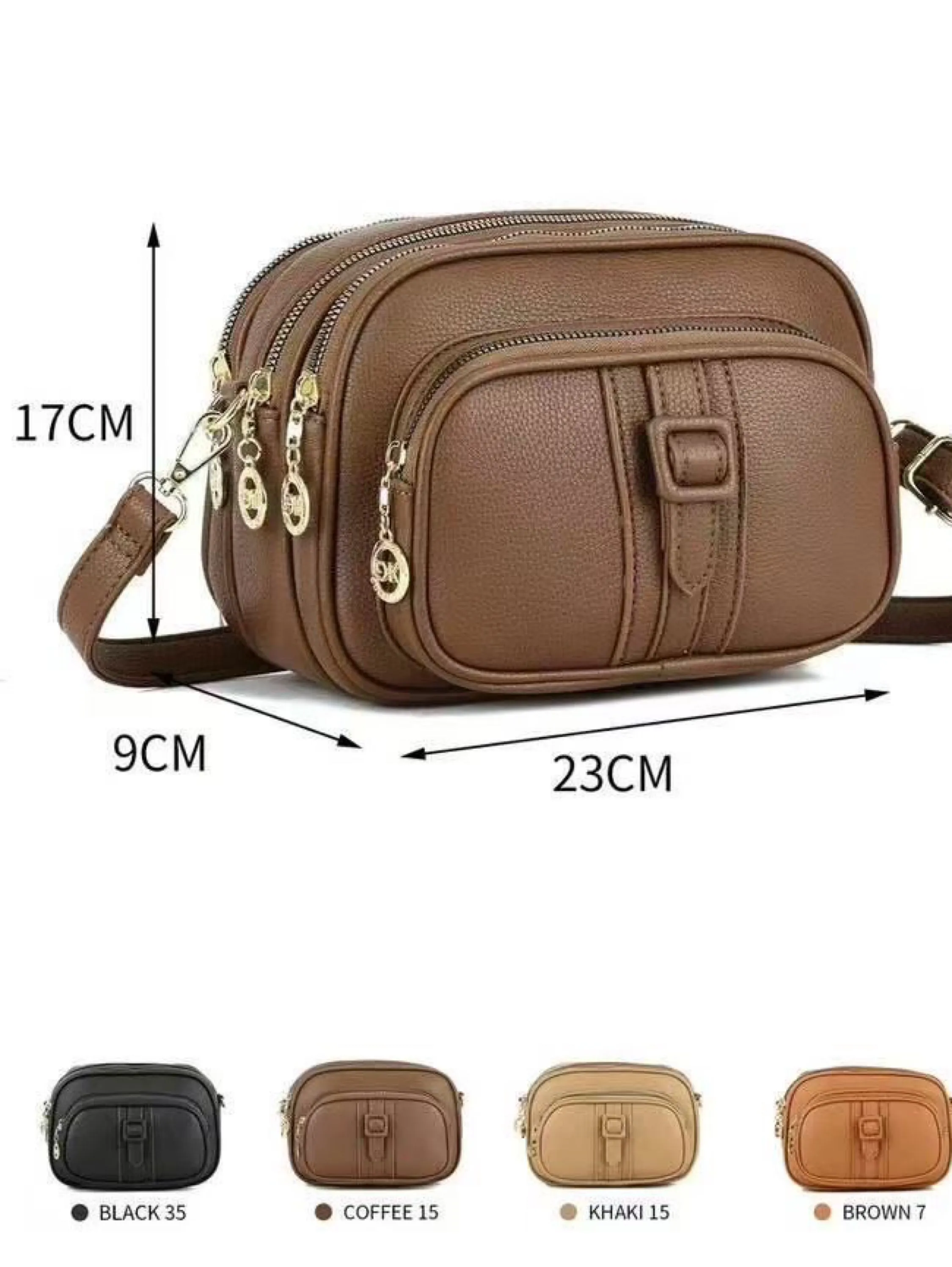 Bolsa feminina transversal