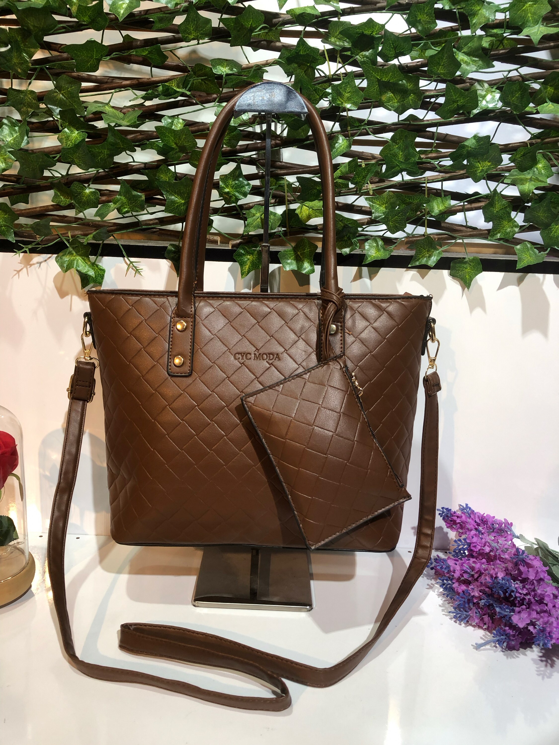 Bolsa sacola tranversal com guarda moeda #WCYC-63