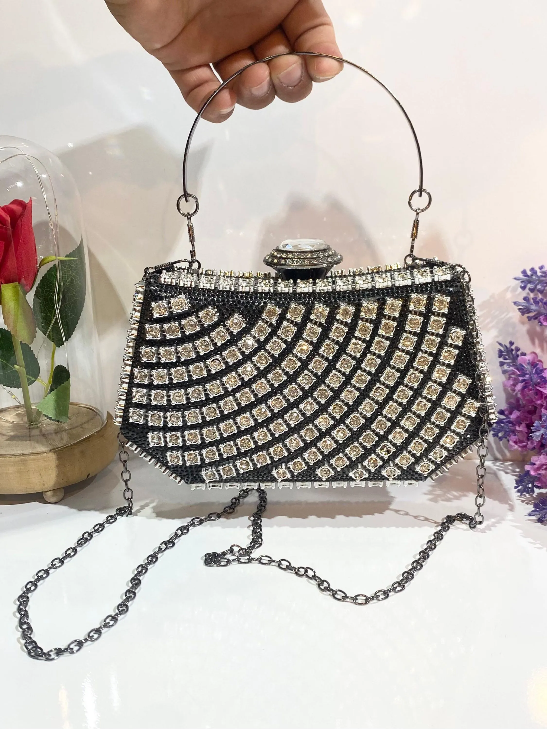 Bolsa transversal casamento
