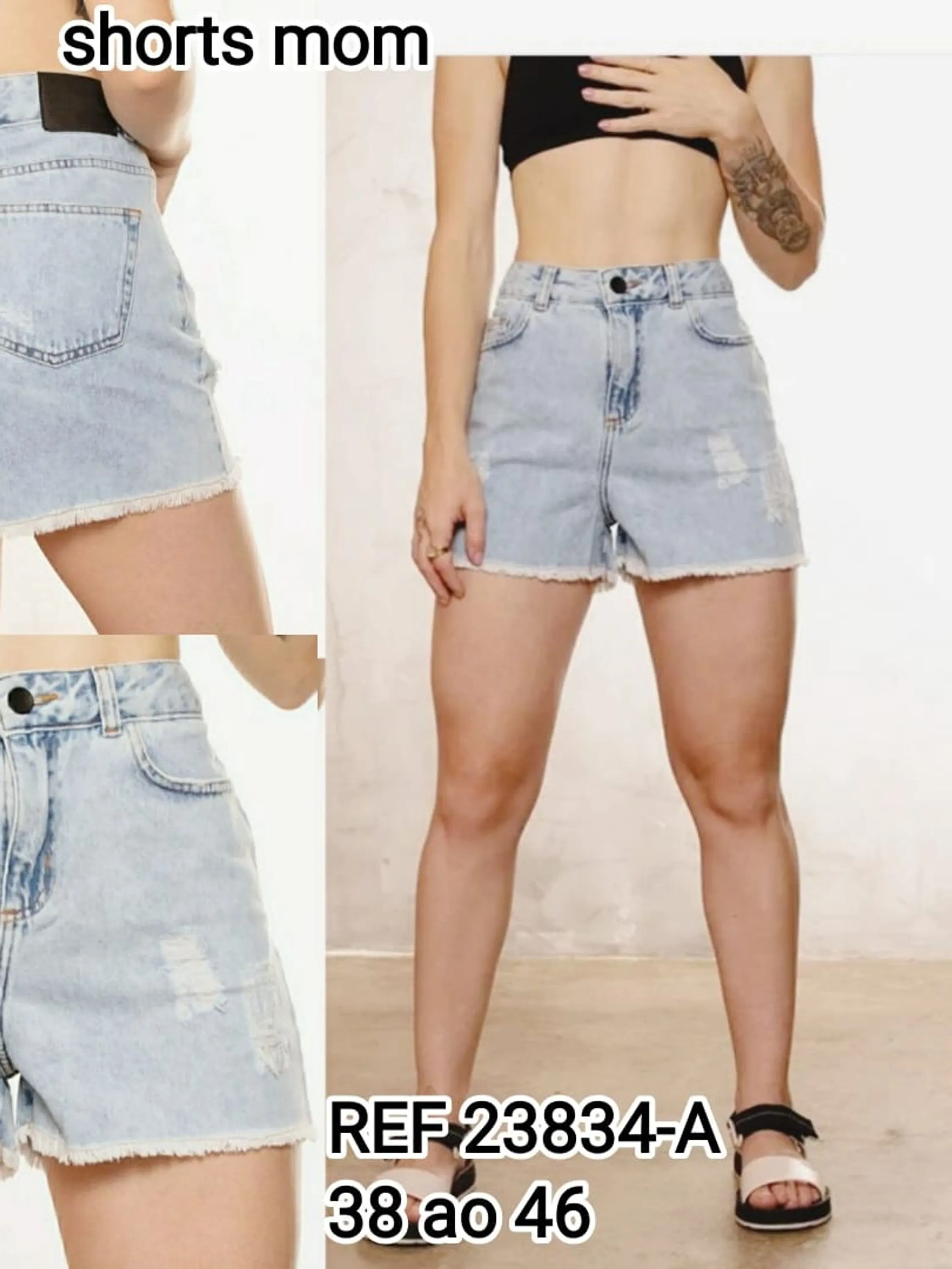 Short jeans fem