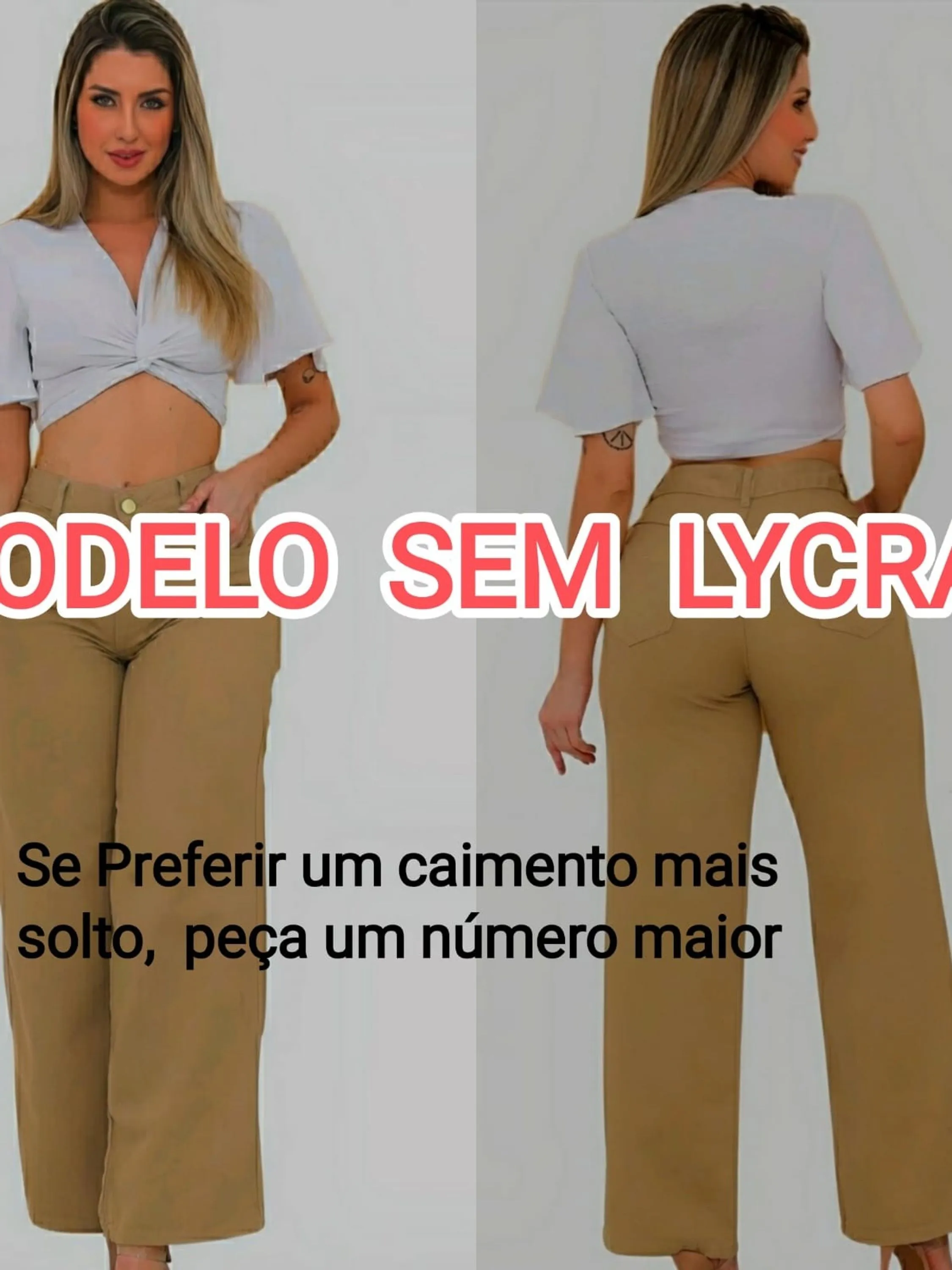 Calça jeans fem