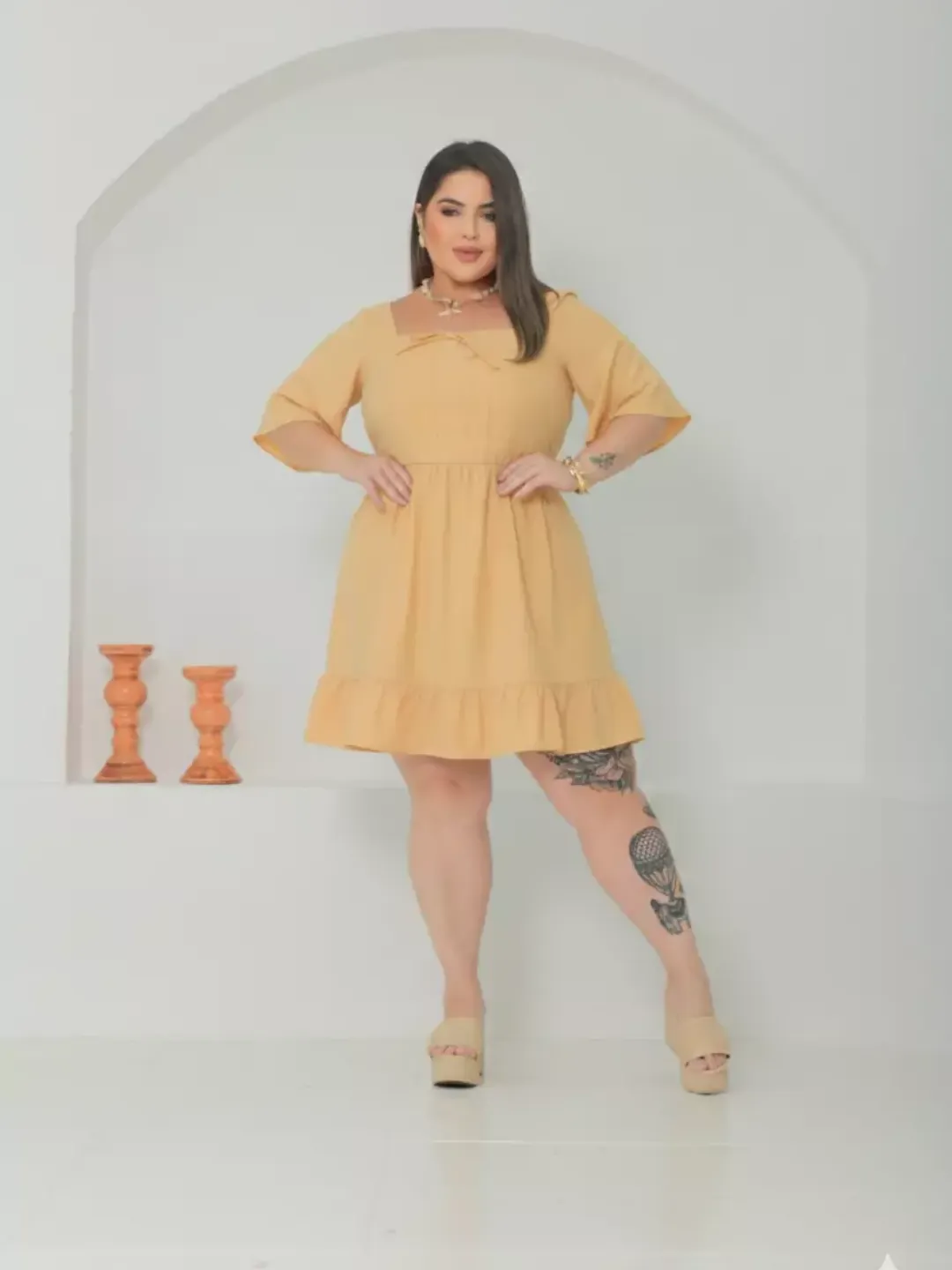 Vestido plus size