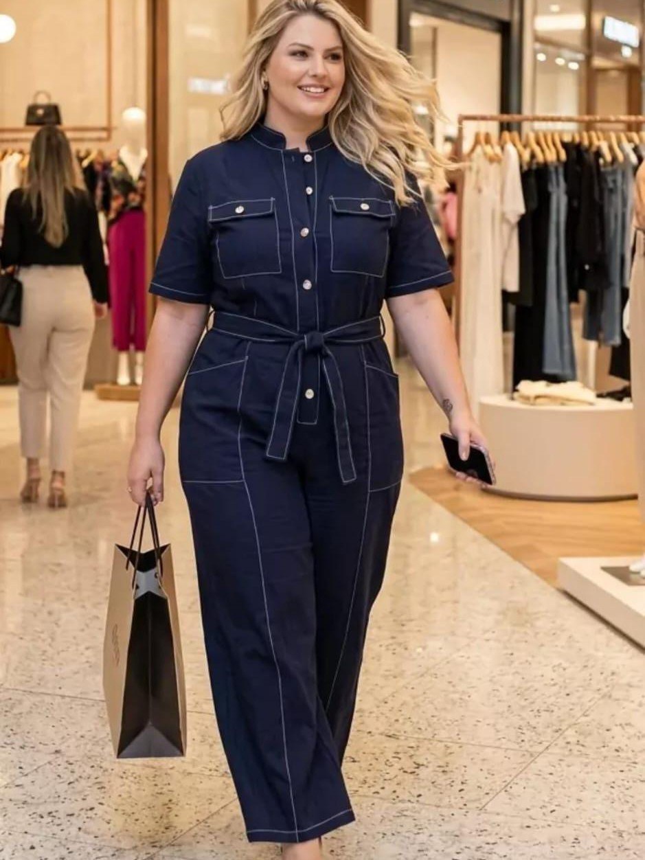 Macacão plus size