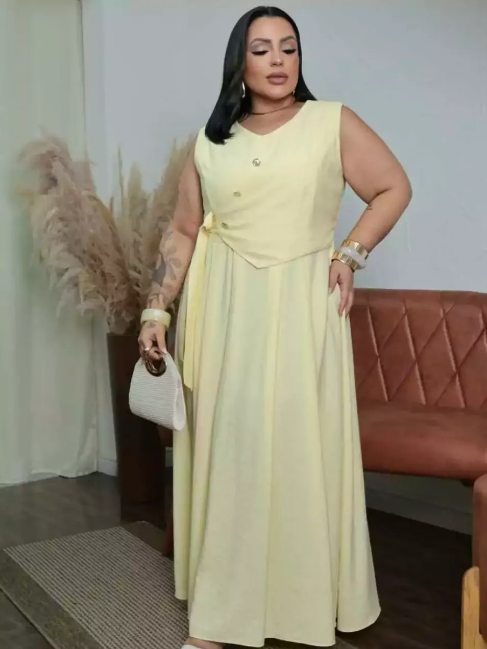 Vestido plus size Thalia