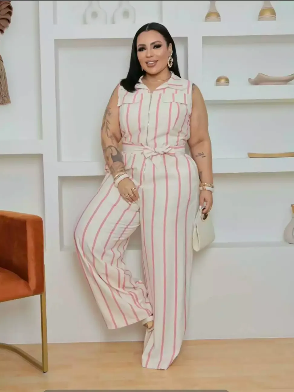 Macacão Rayssa plus size