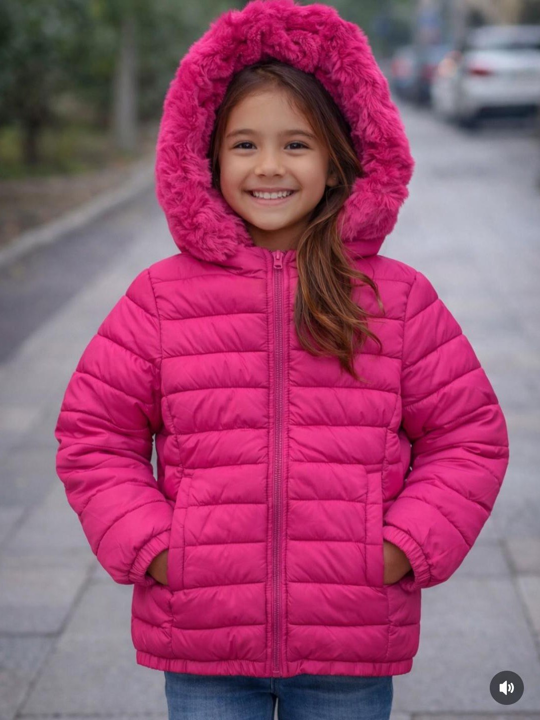 Jaqueta infantil e juvenil