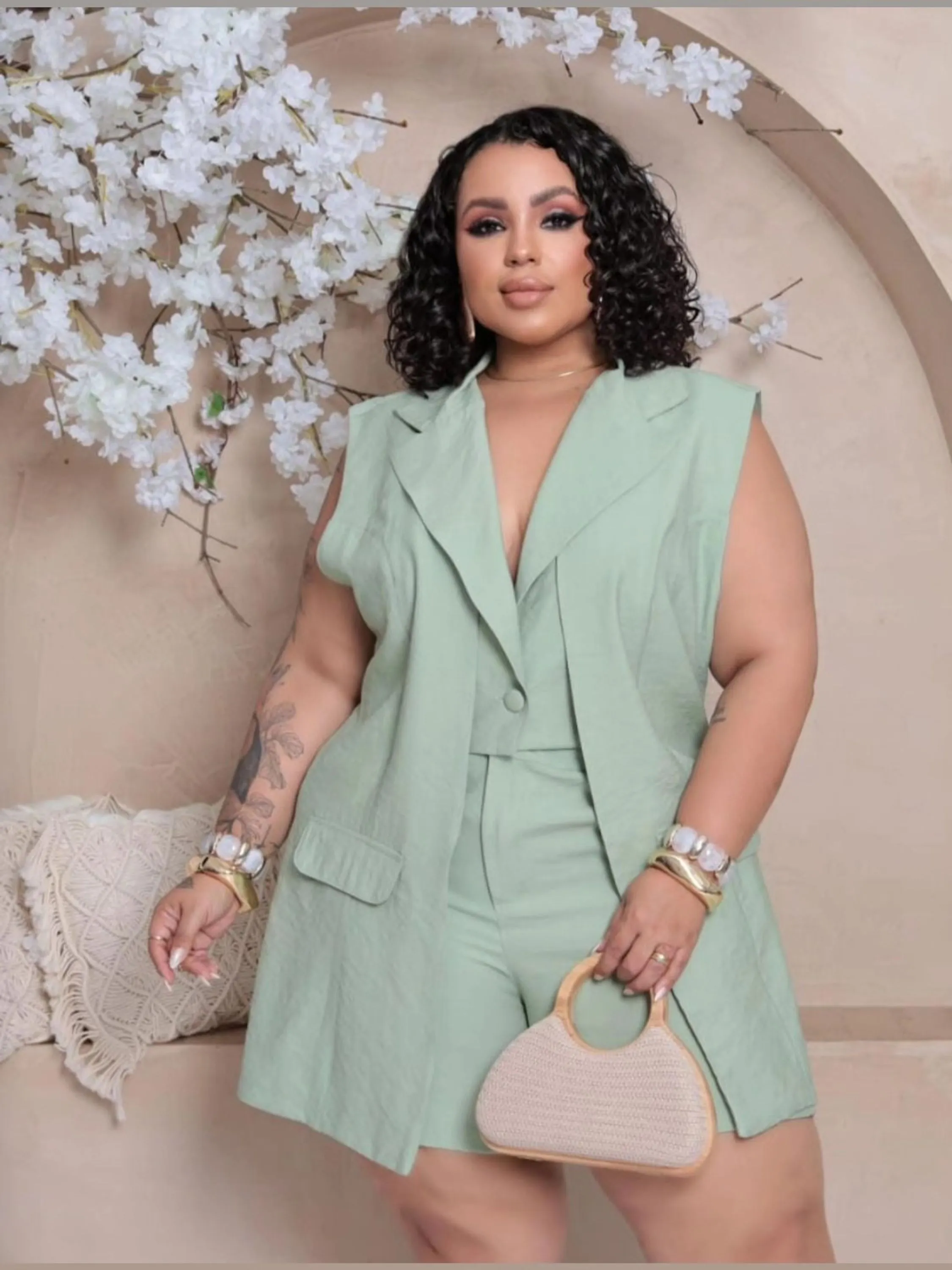 Conjunto plus size