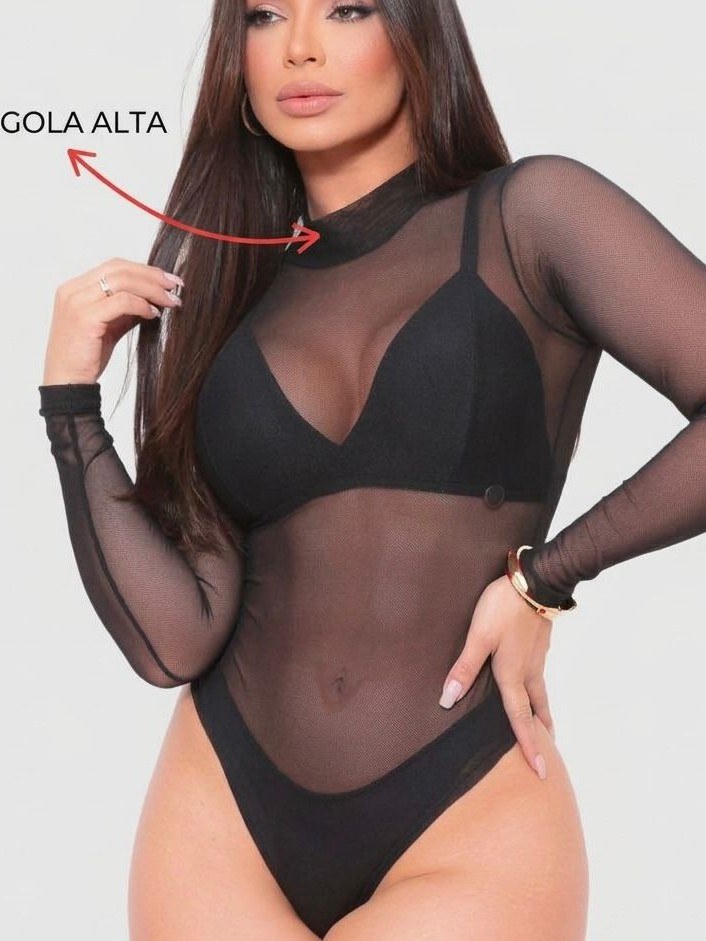Body de tule