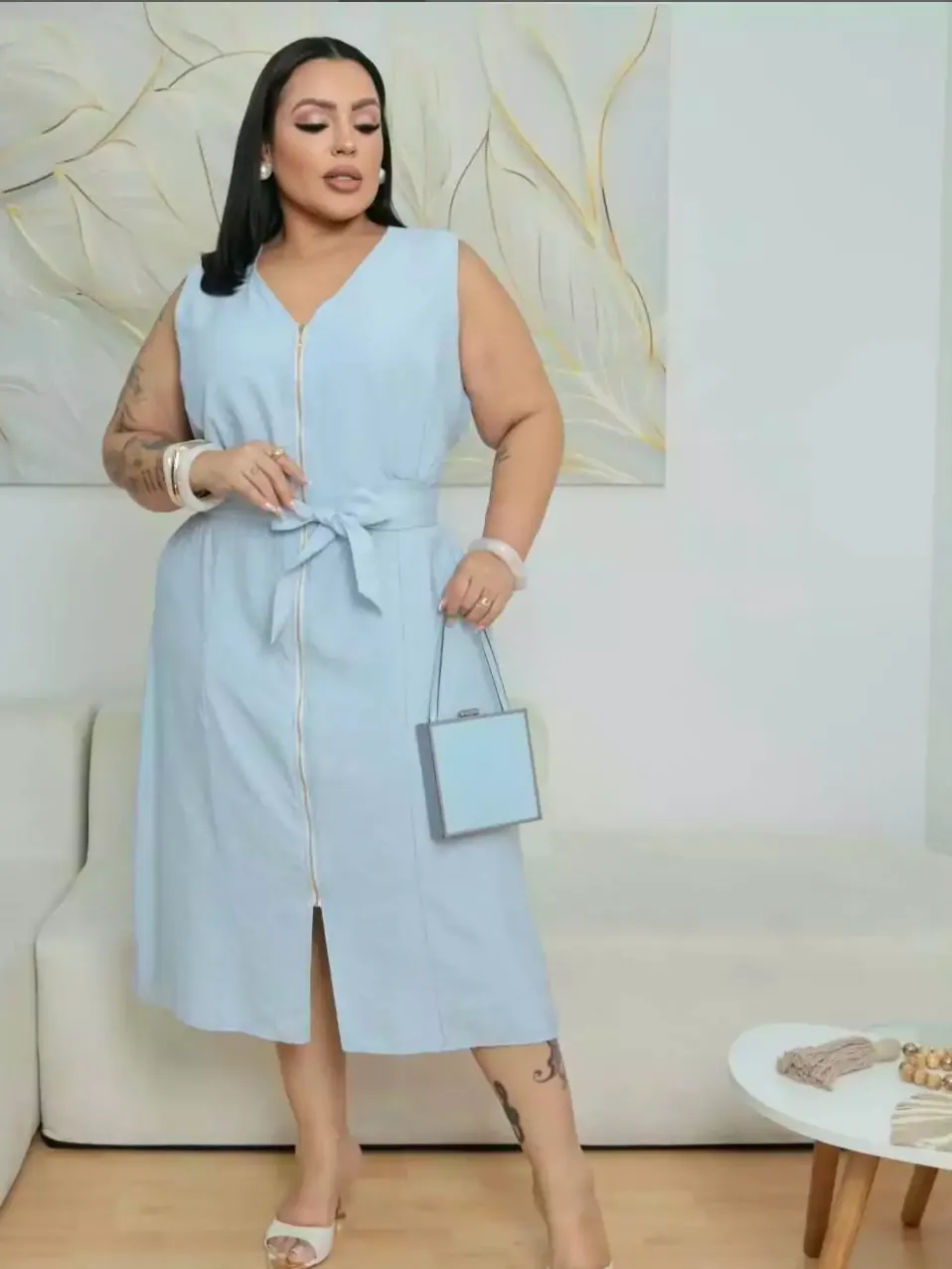 Vestido plus size Bruna