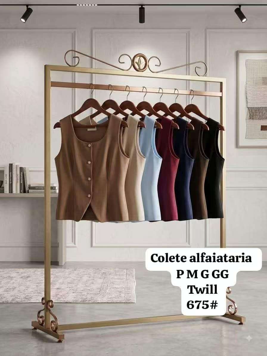 Colete Alfaiataria P M G GG Twill 675#
