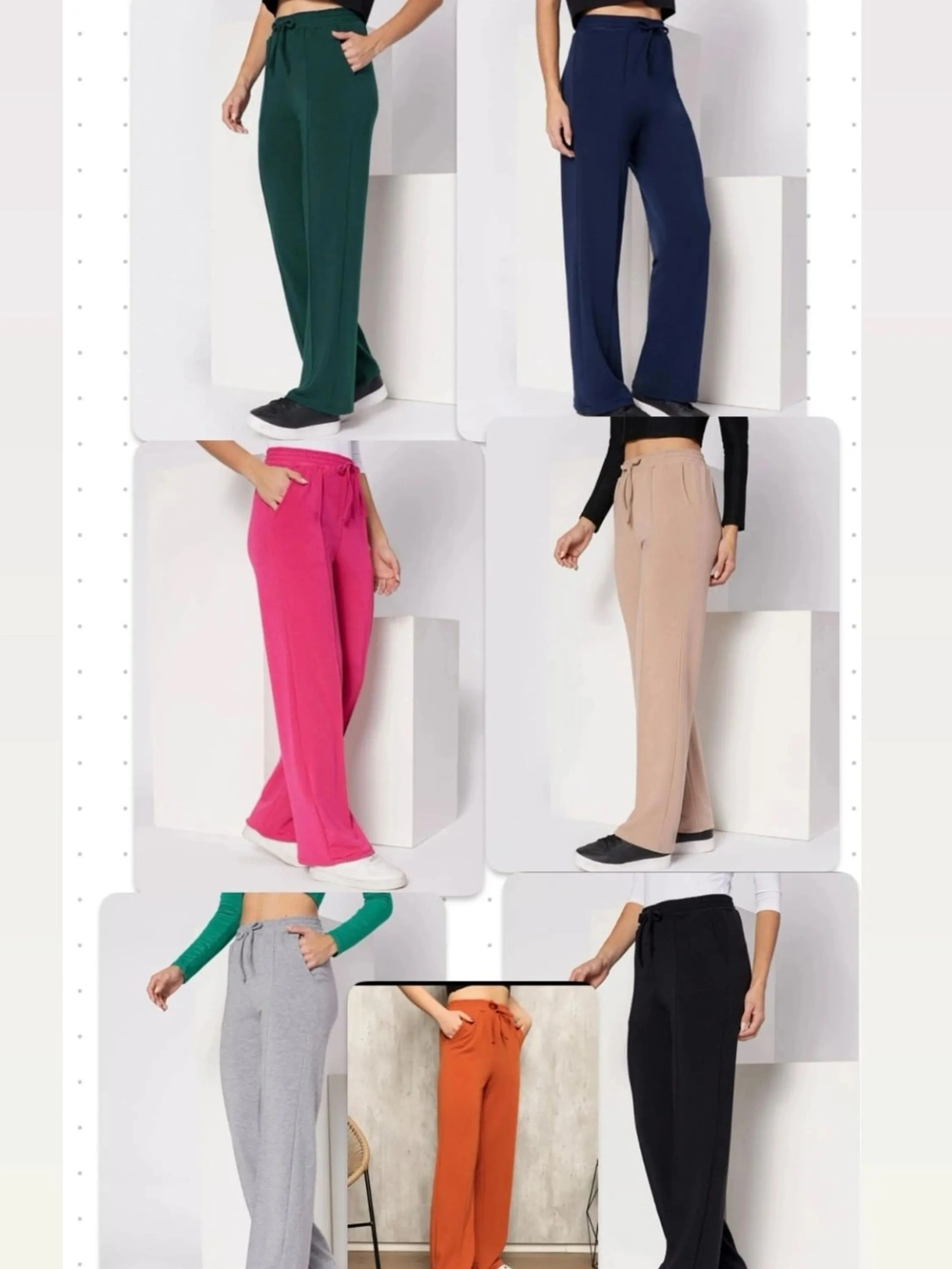 Reposição calça moletinho listra