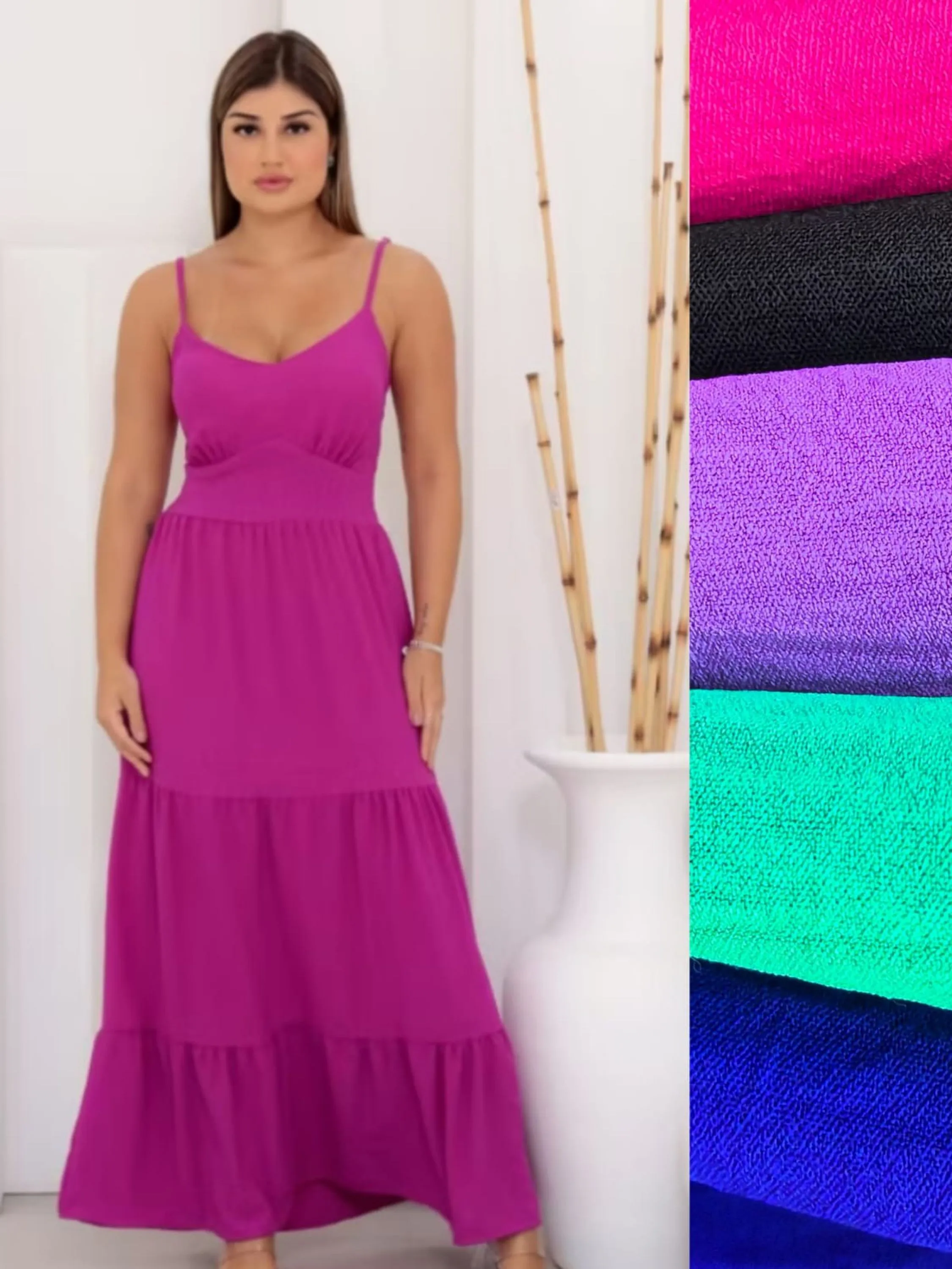 Vestido longo duna