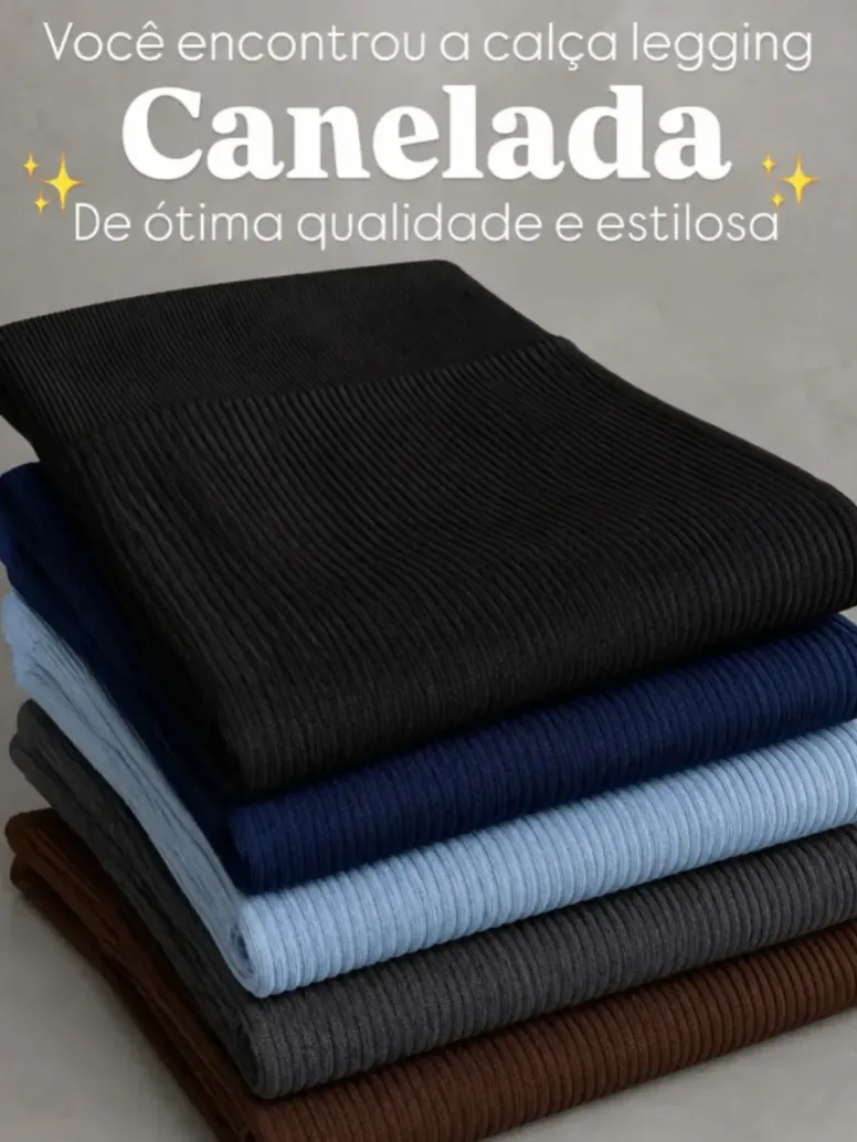 Legging Academia Canelada P/M G/GG