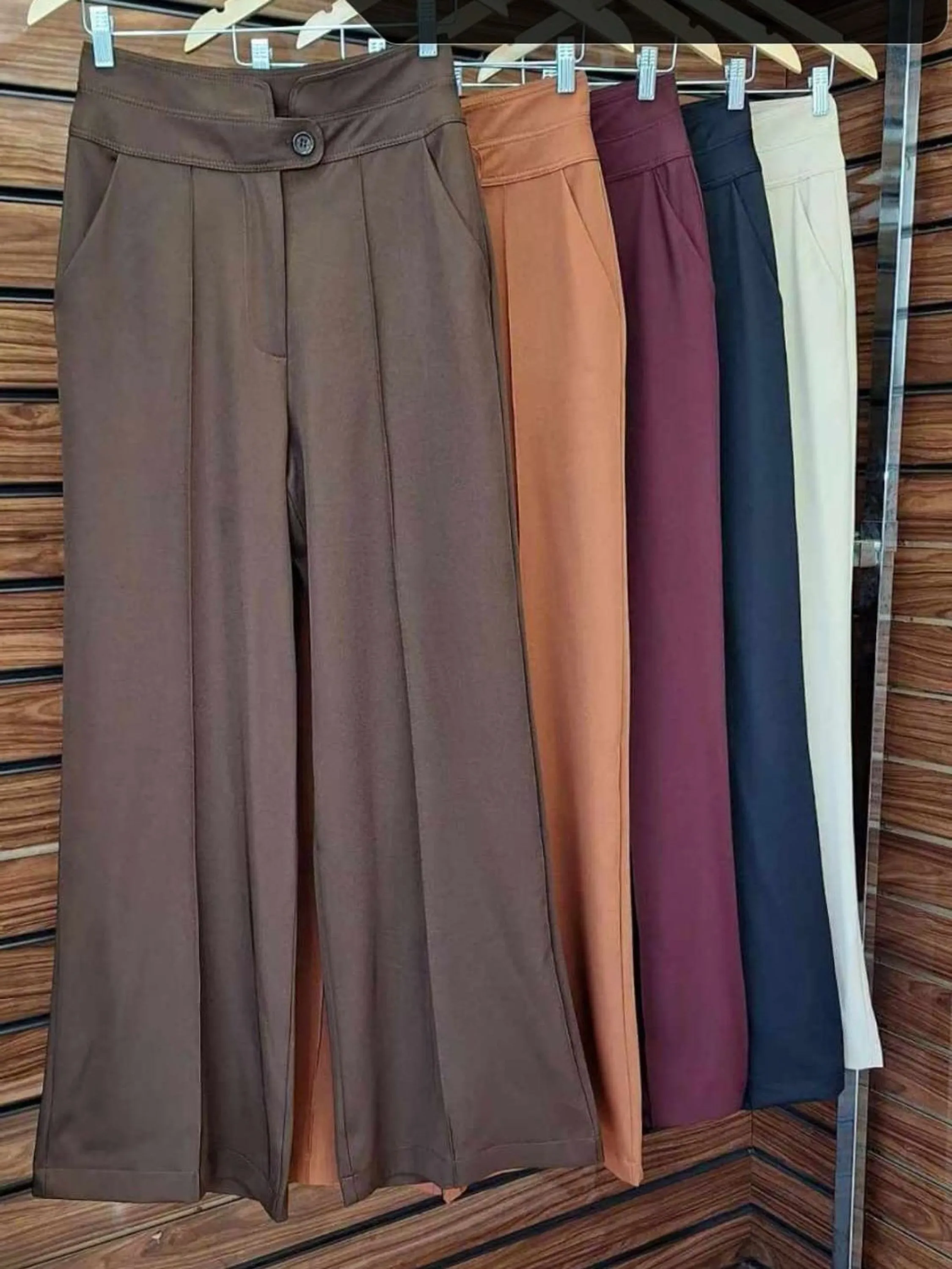 Calça Pantalona Luiz Twil Linho