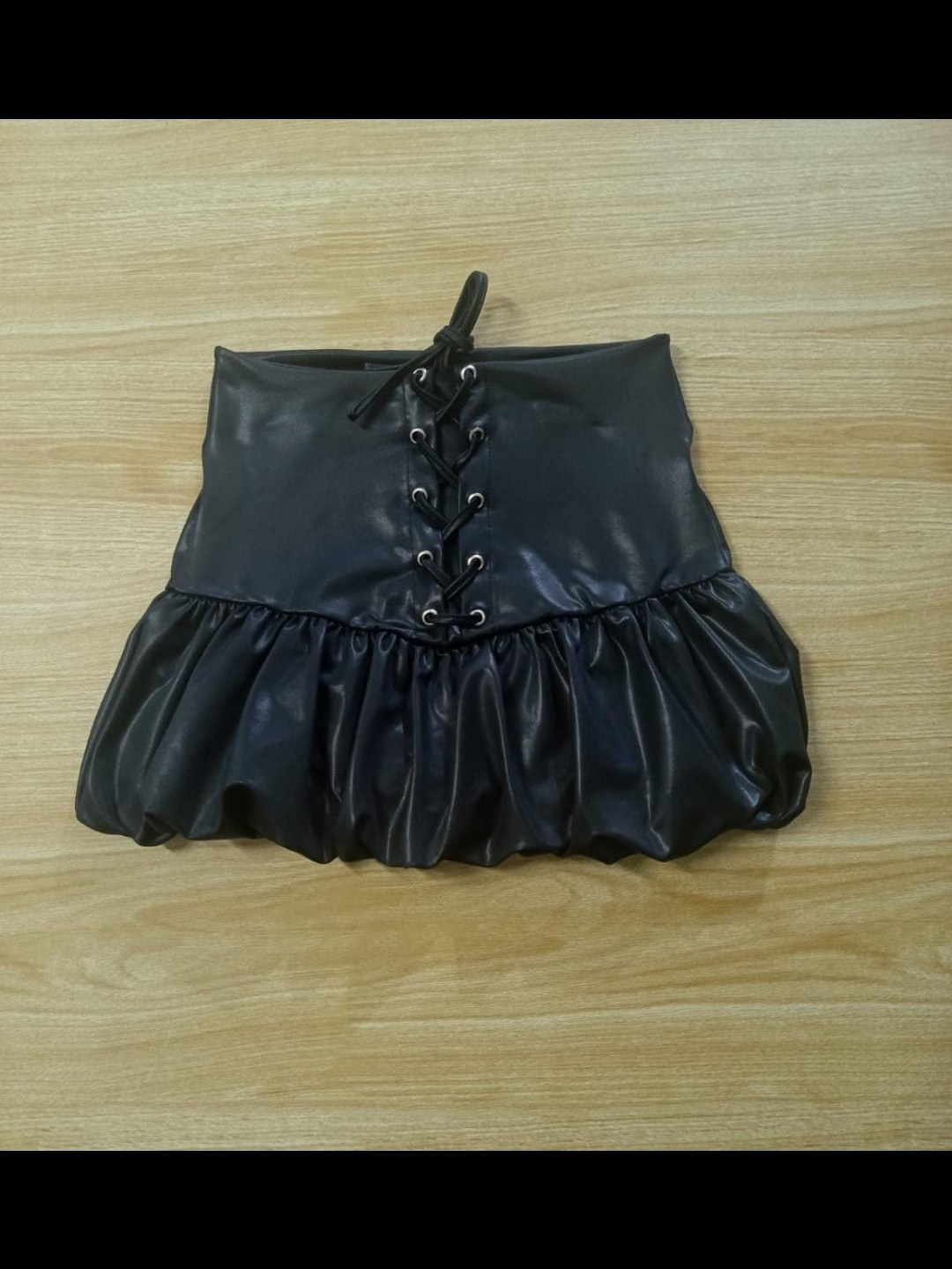 Short saia transado na frente