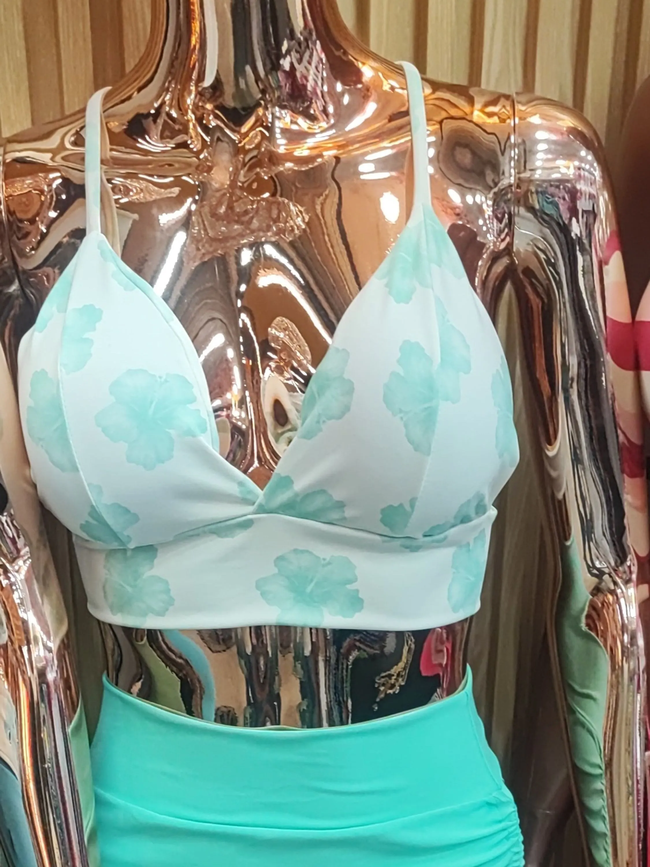 Cropped de alça lizo