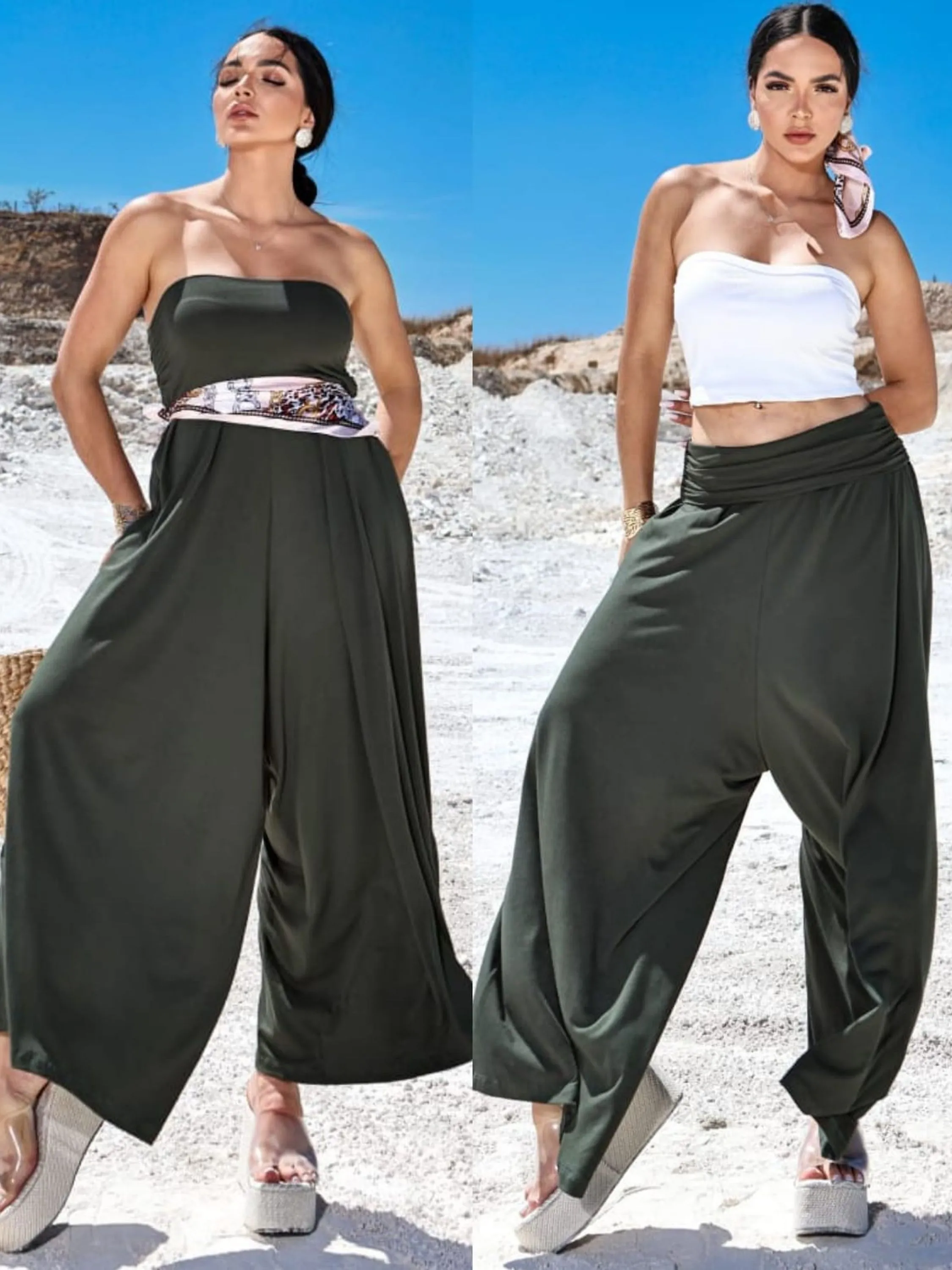 Macacão (duas formas de uso)