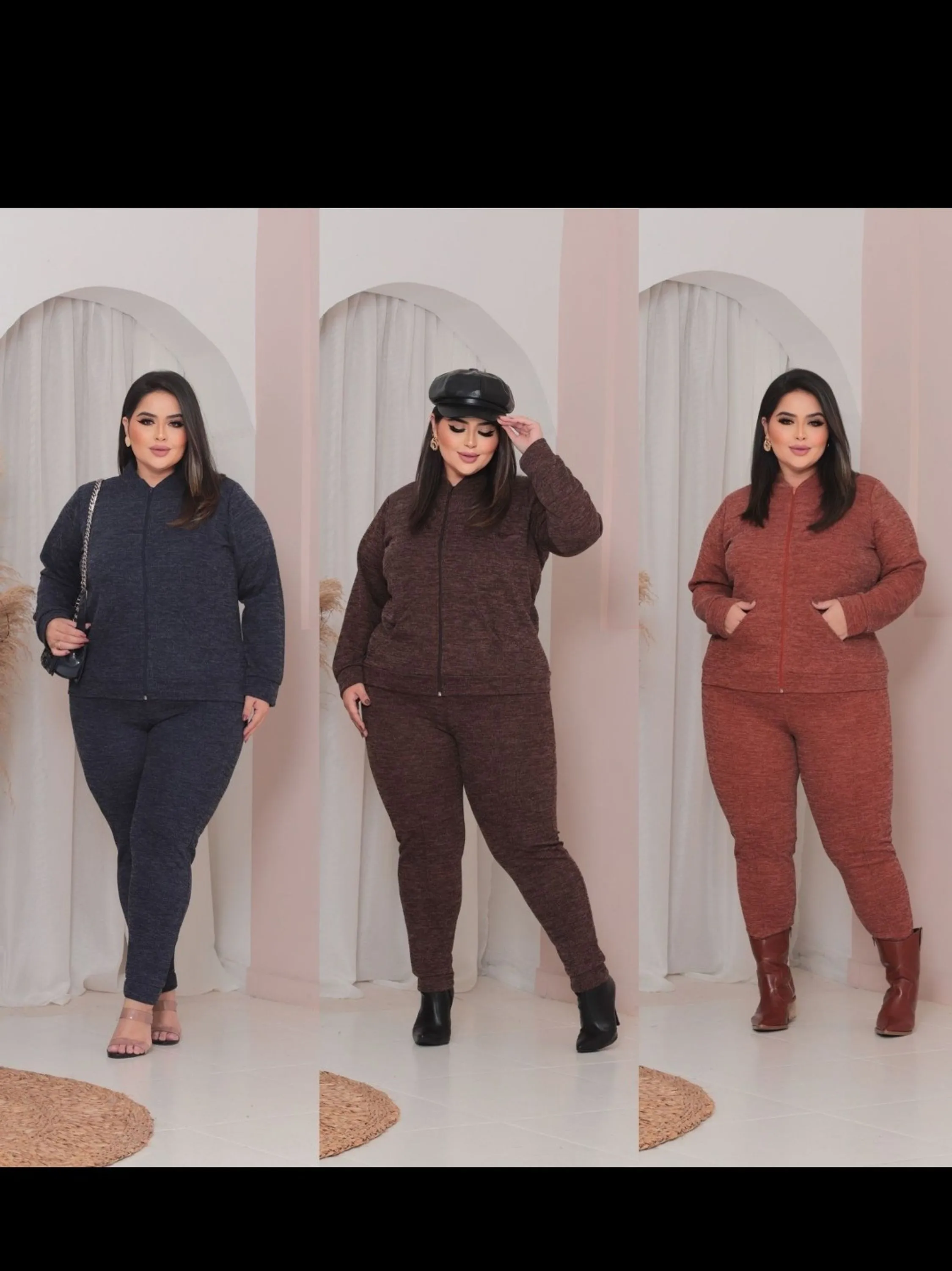 Conjunto Zíper (M, G, GG, G1, G2, G3)